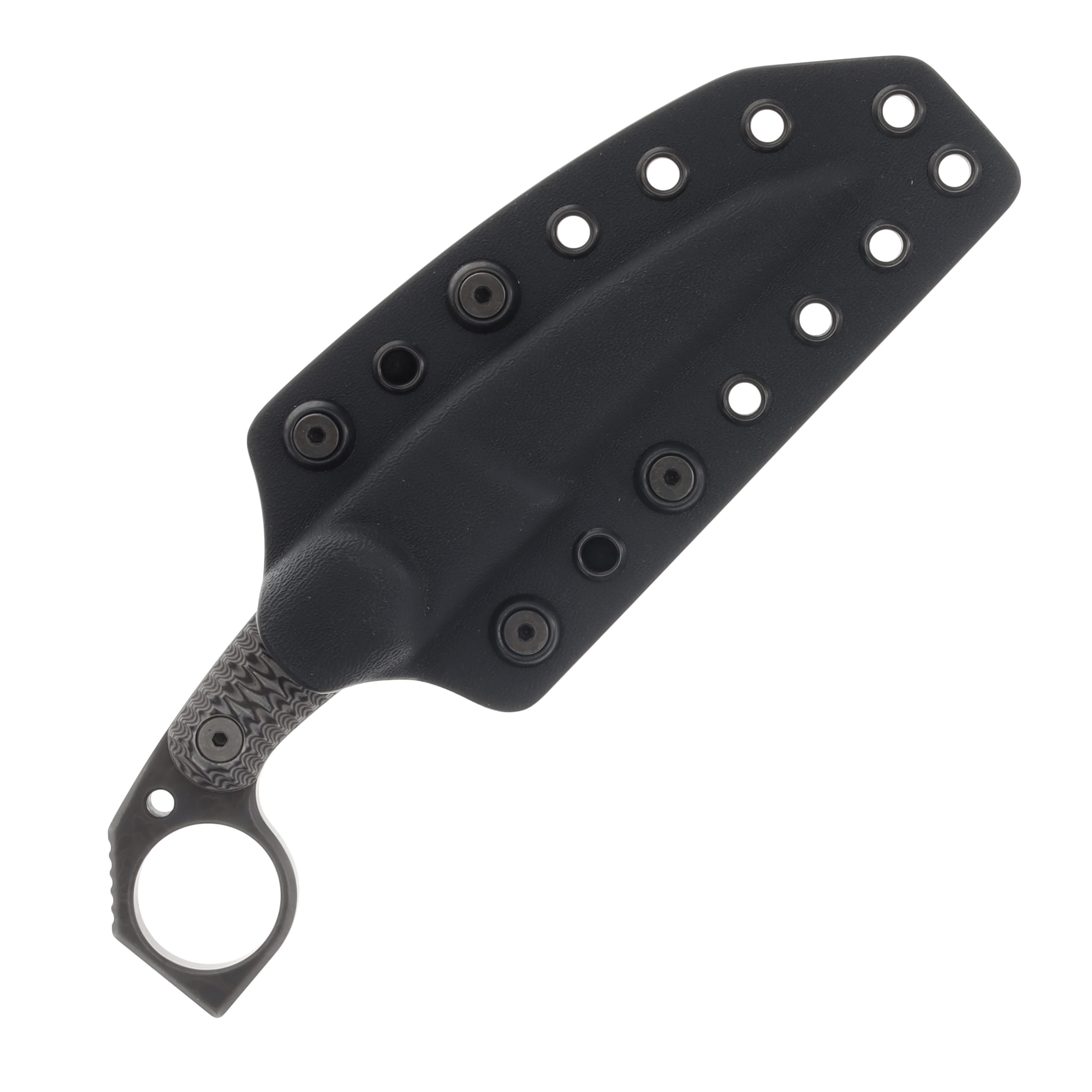 Miller Bros Blades Black Sheath Gray Handle M-5BSGH View 4