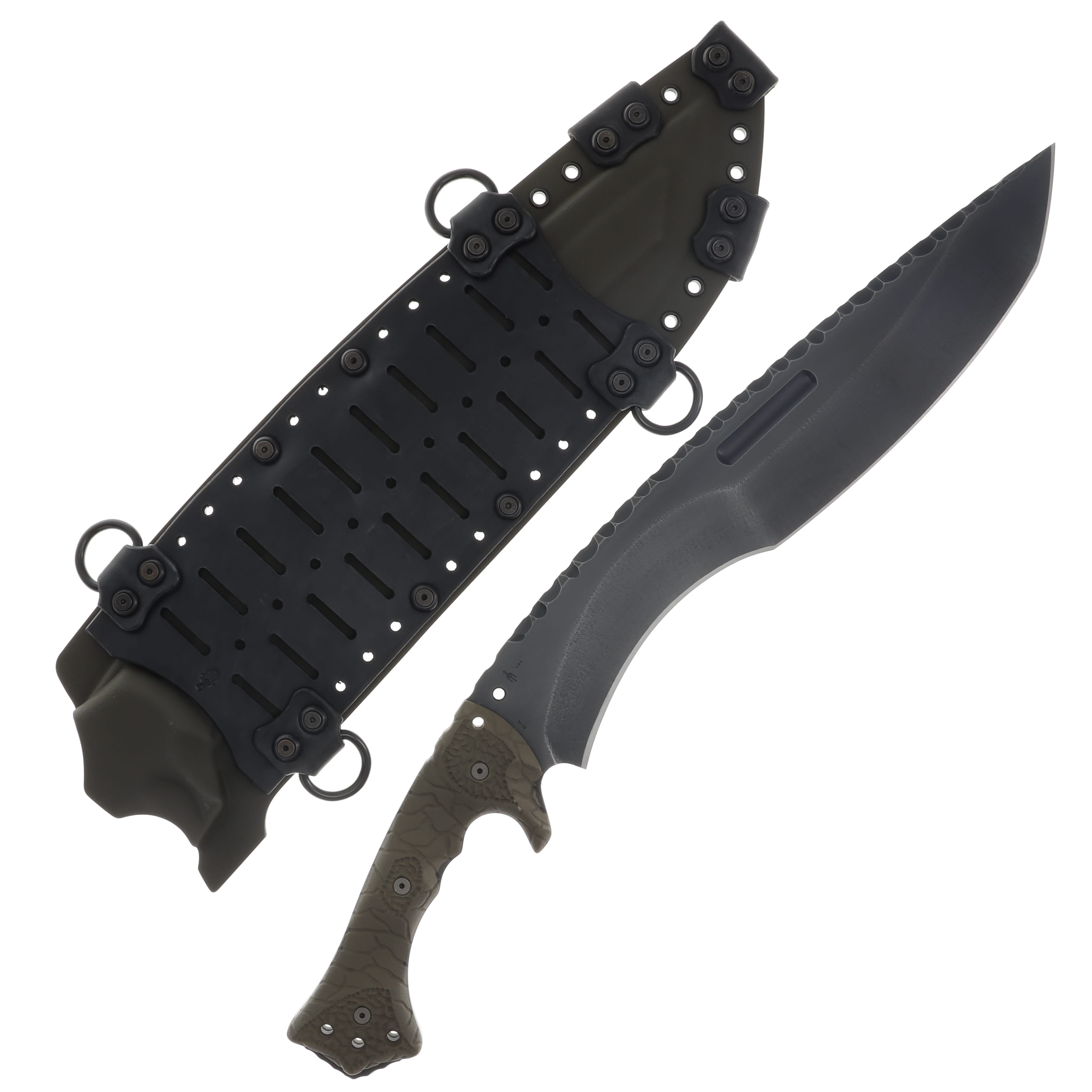 Miller Bros Blades OD Green Sheath OD Green Handle M-19ODSODH View 2
