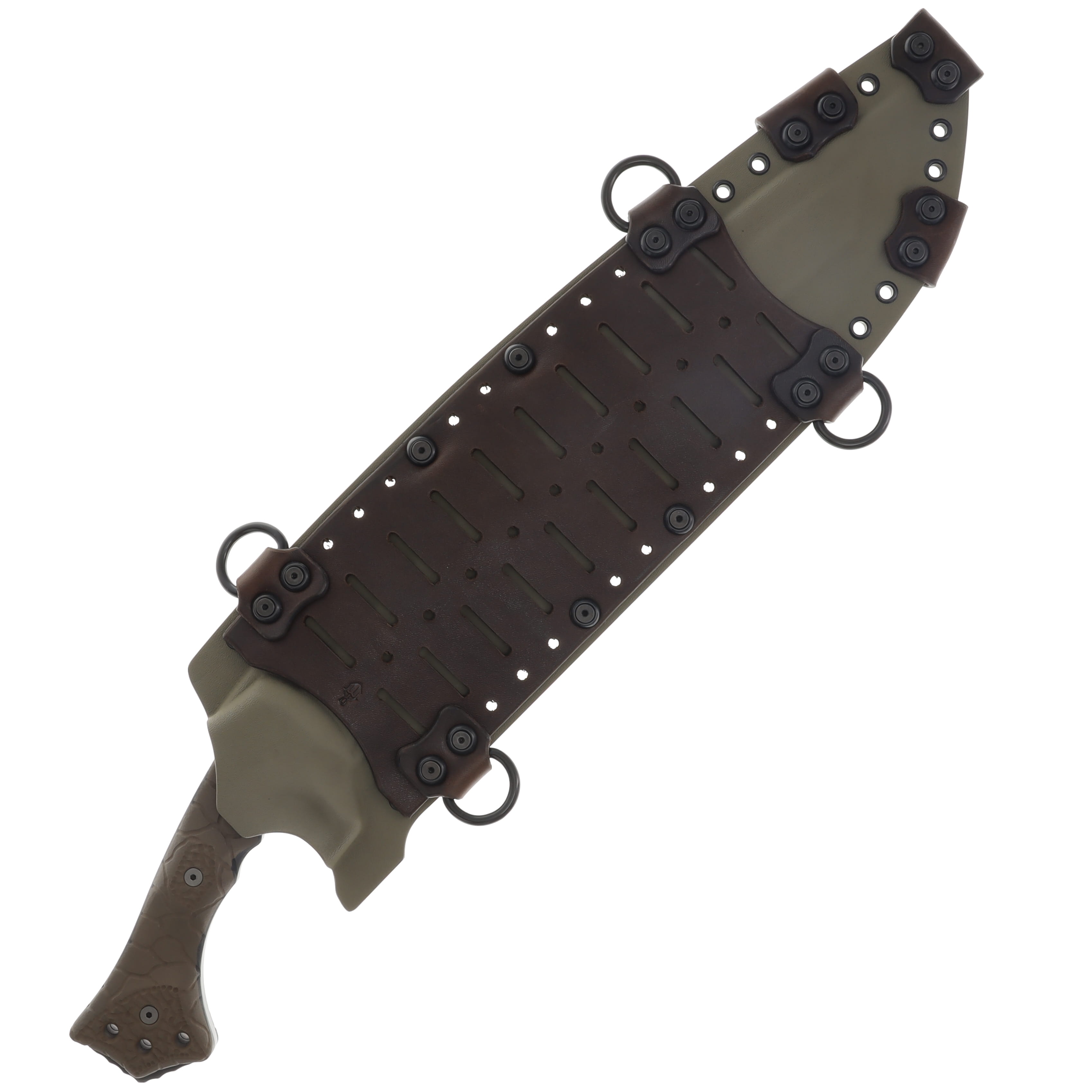 Miller Bros M-19 Fixed Knife Coyote Tan Sheath Tan Sheath M-19TSCH View 3