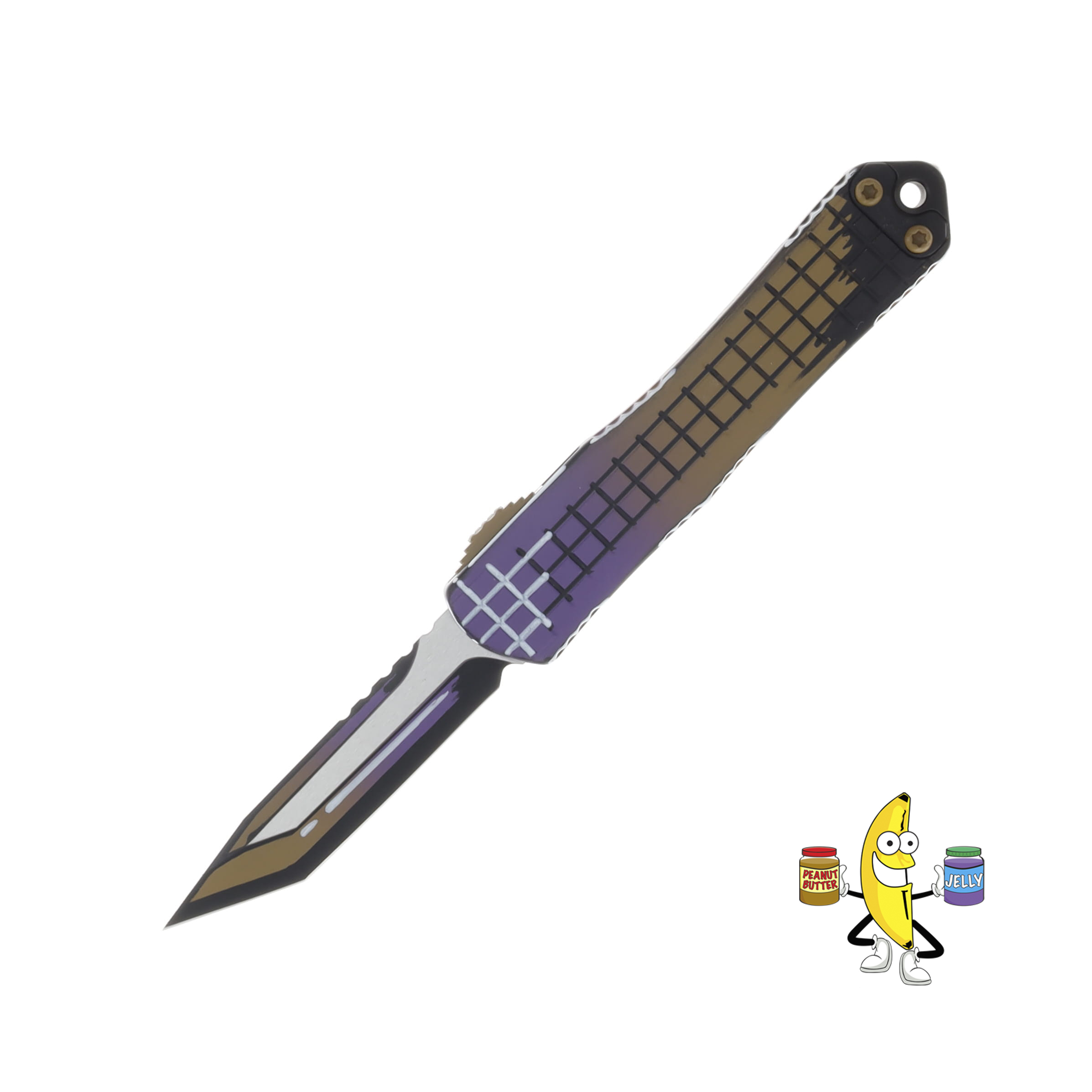 Heretic Manticore S SMKW Exclusive OTF Automatic Tanto Cel Shaded