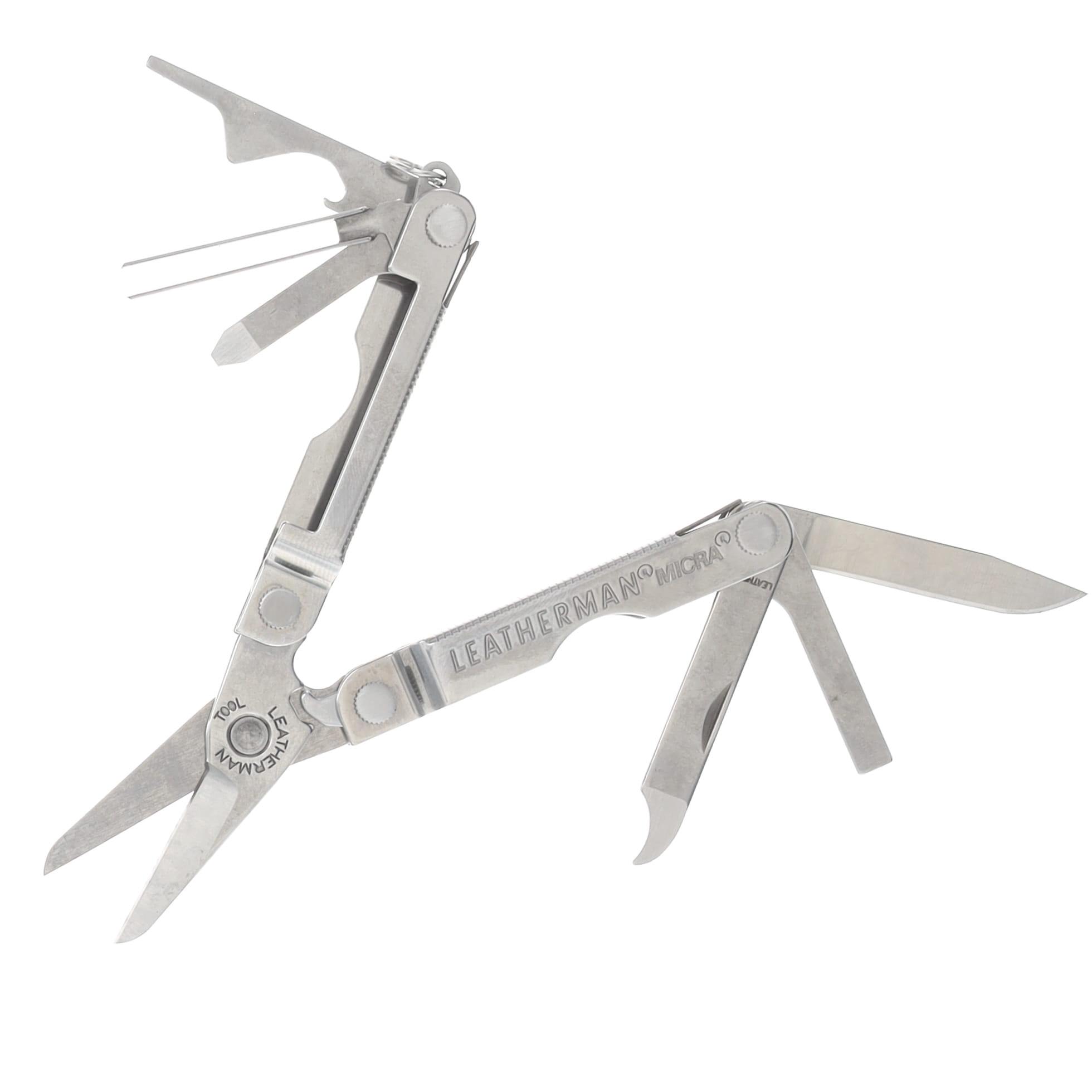 Leatherman Micra Keychain Multitool-Stainless Steel LM64010101K View 1