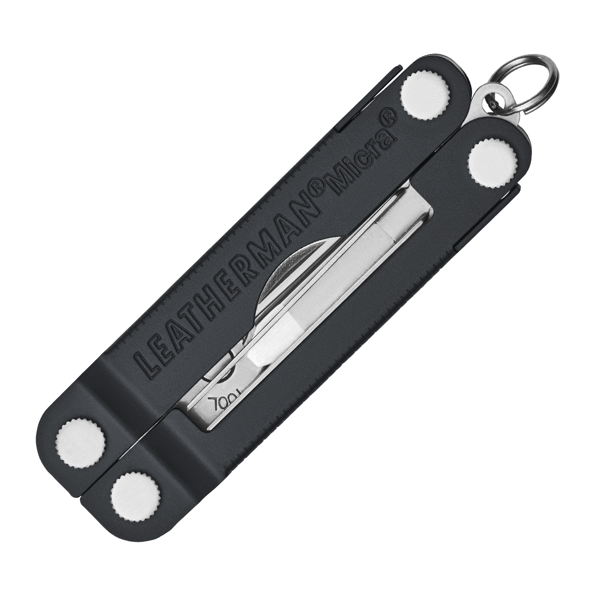 Leatherman Micra Keychain Multitool-Jet Black LM833177 View 7