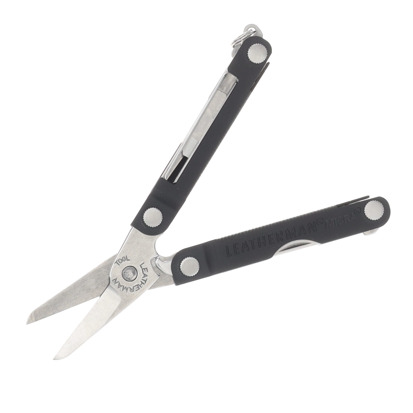 Leatherman Micra Keychain Multitool-Jet Black LM833177 View 3