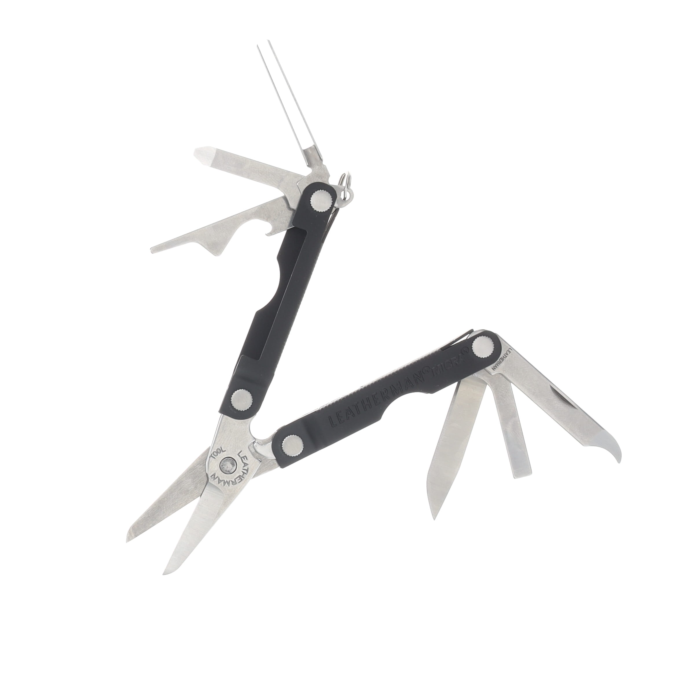 Leatherman Micra Keychain Multitool-Jet Black LM833177 View 1