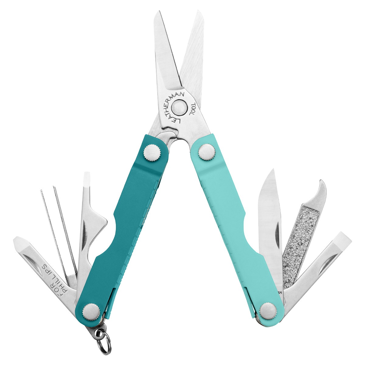 Tiyuki MatsudaShinanoMicro 3個セット Leatherman Micra Keychain Multitool-Parakeet LM833435 - Smoky