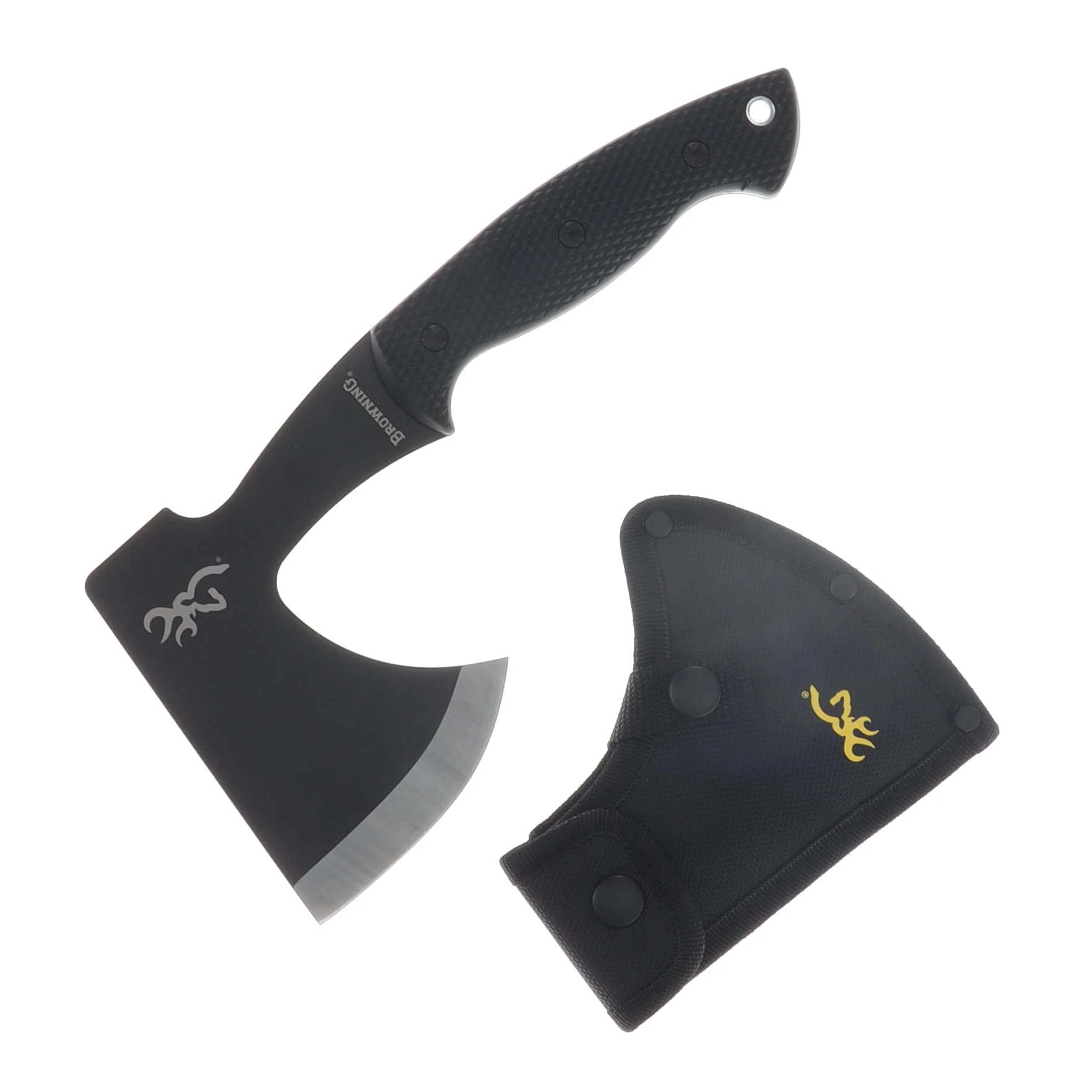 Browning Camp 3pc Combo-Black Textured Polymer Handles 3220582B View 5