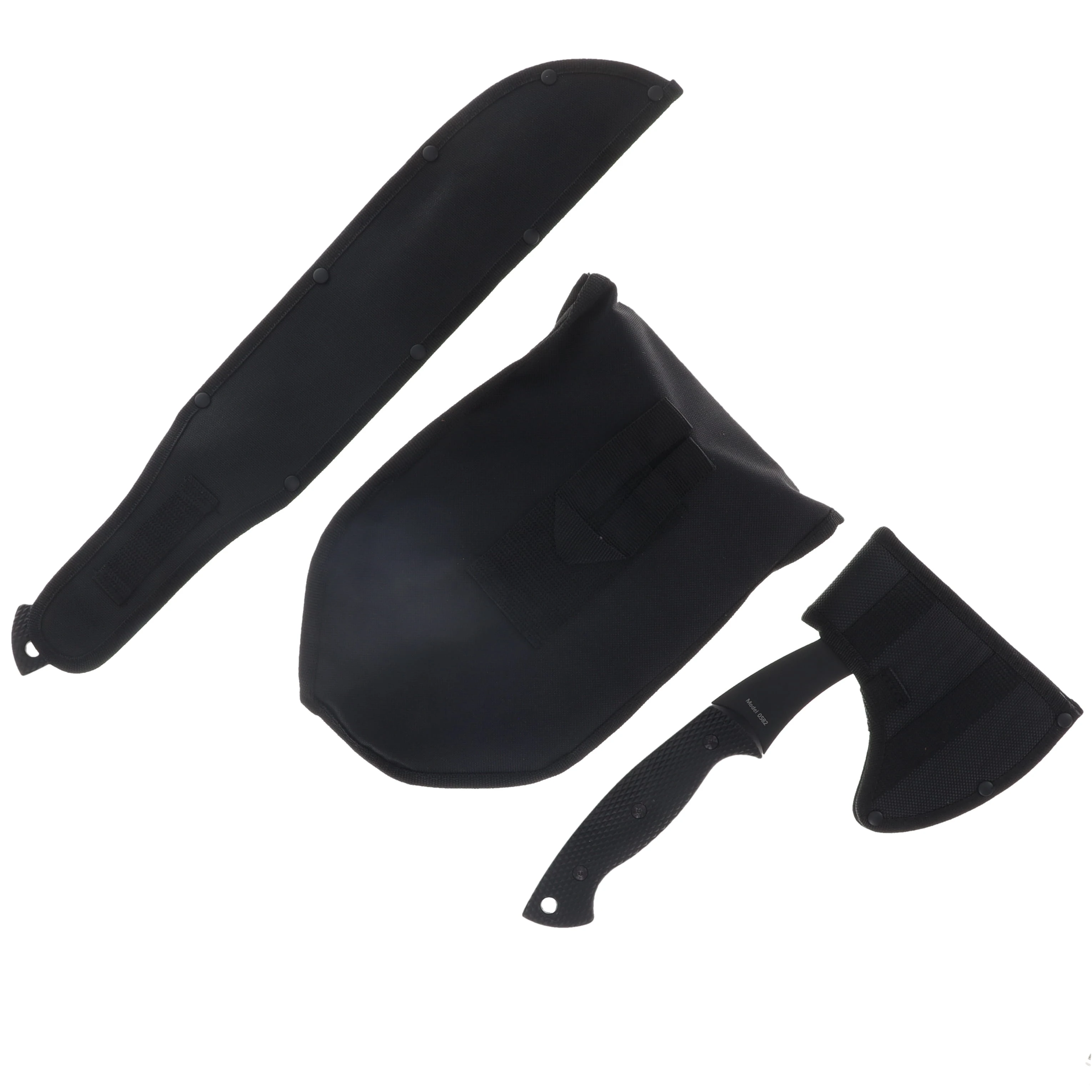Browning Camp 3pc Combo-Black Textured Polymer Handles 3220582B View 4