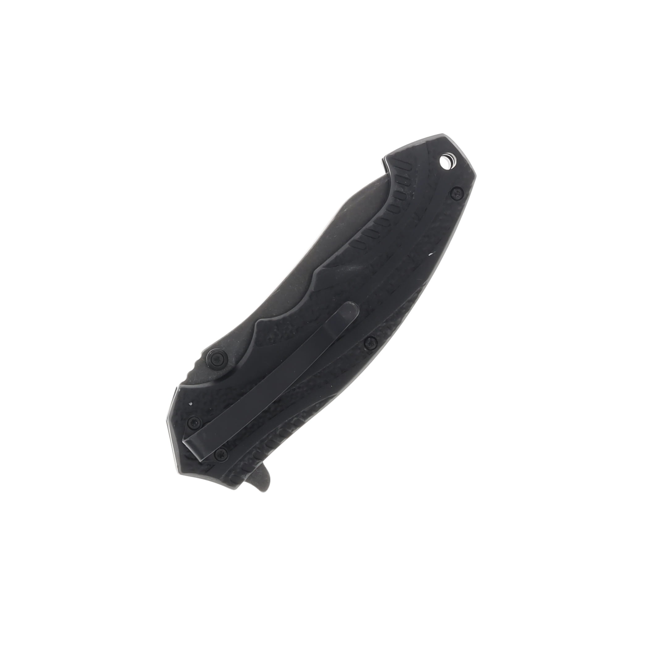 Fox Knives Defcon 5 Alpha Linerlock Folding Knife Black Stonewash/Black Aluminum D5-K001 View 4