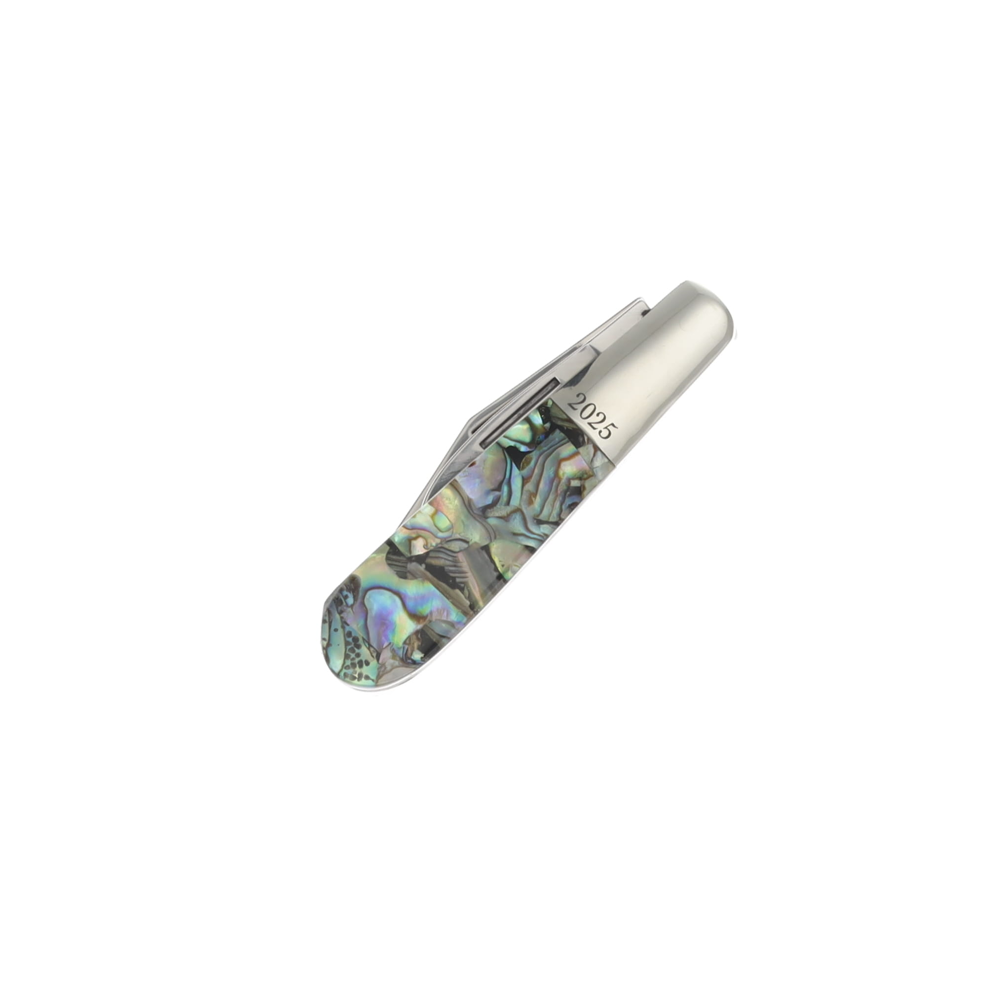 Bear & Son Baby Barlow Folding Knife Abalone SKAB281 1/2 View 3