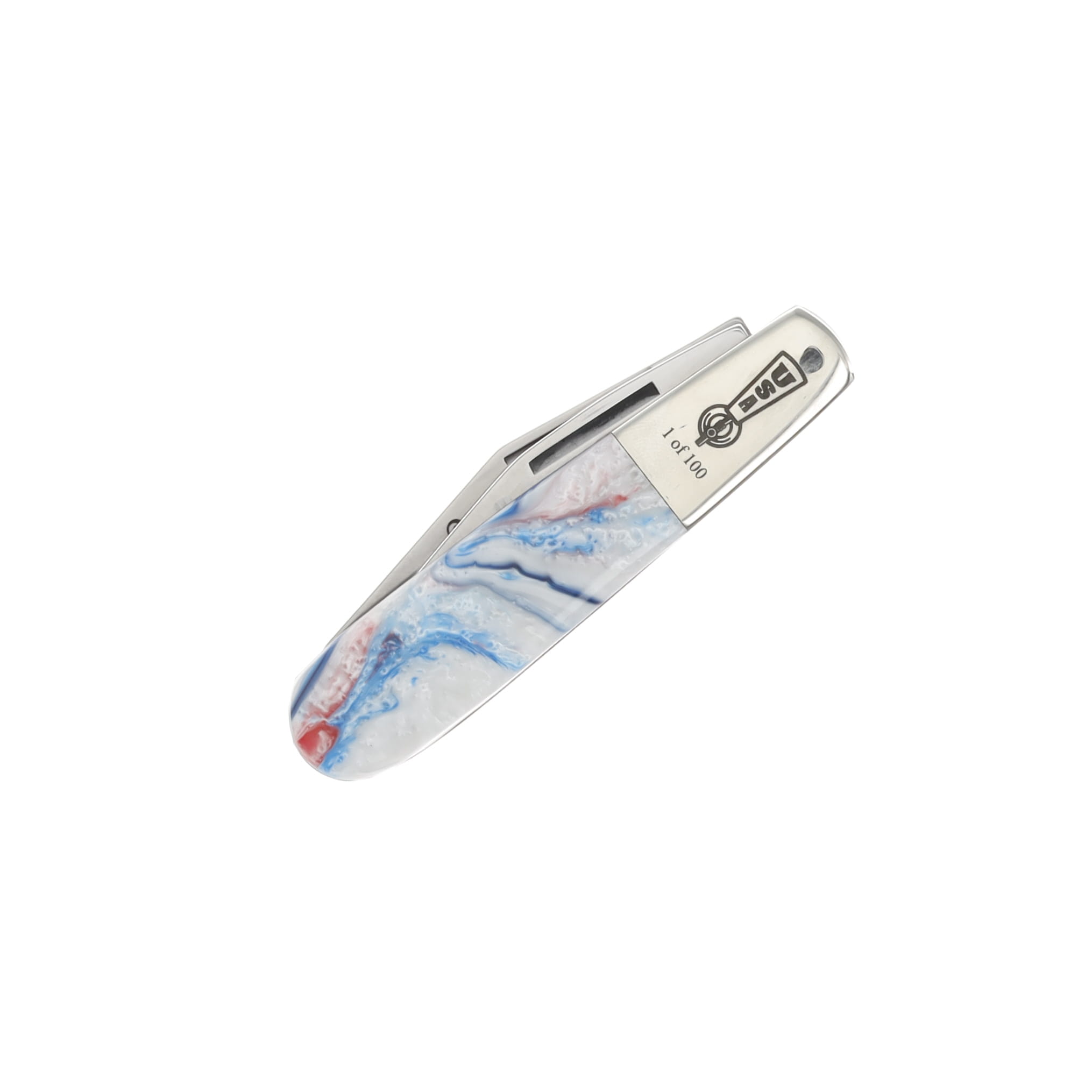 Bear & Son American Beer Tender Folding Knife Red - White - Blue RWB281BO View 4