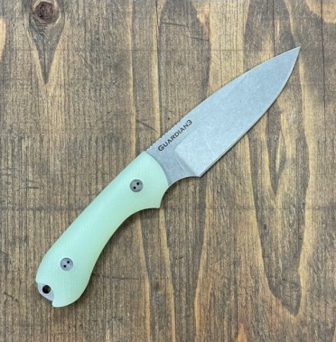 Bradford 3D Guardian 3 Ghost 3.5in Plain Stonewash Drop Point BRAD3290 View 5