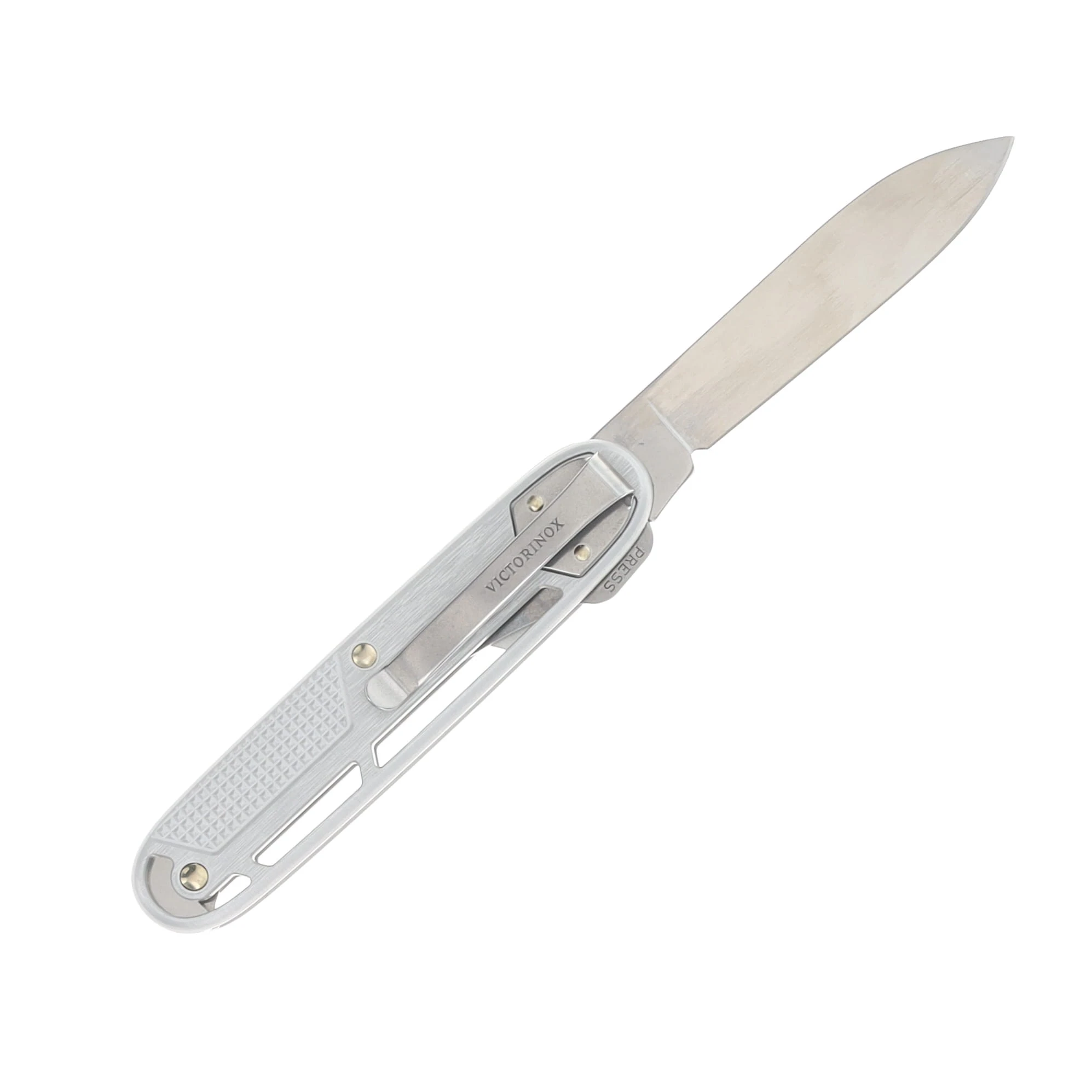 Victorinox Refined Alox Collection Onefold Folding Knife Silver Alox V0800626 View 2