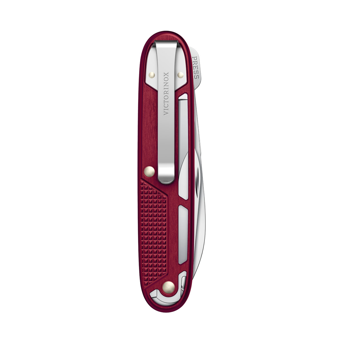 Victorinox Refined Alox Collection Synergy Folding Multi-Tool Red Alox V0821620 View 4