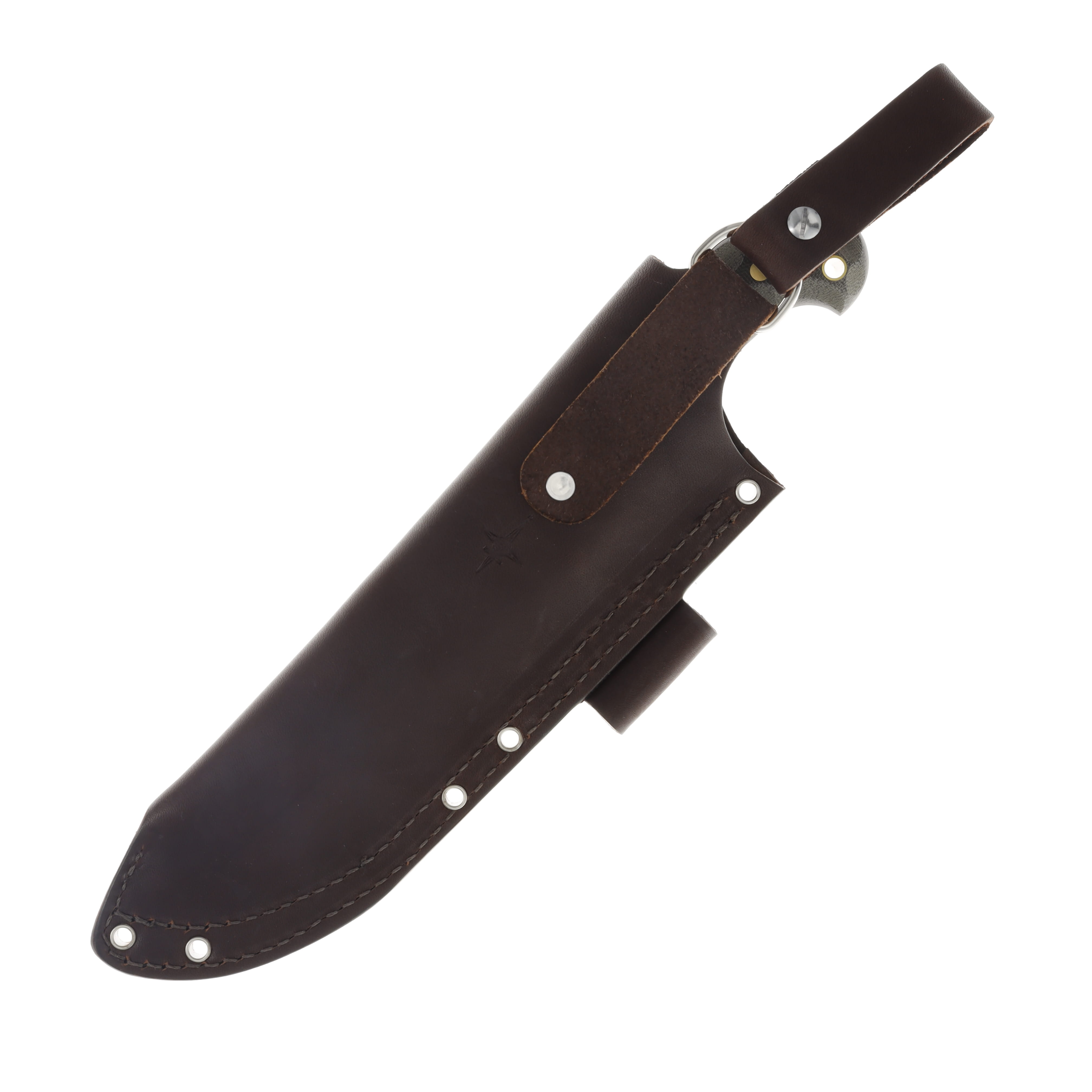 LT Wright SMKW Exclusive The Naked G.O.A.T. Primal Fixed Blade Knife Scandi/Green Micarta NGPRIMAL View 6