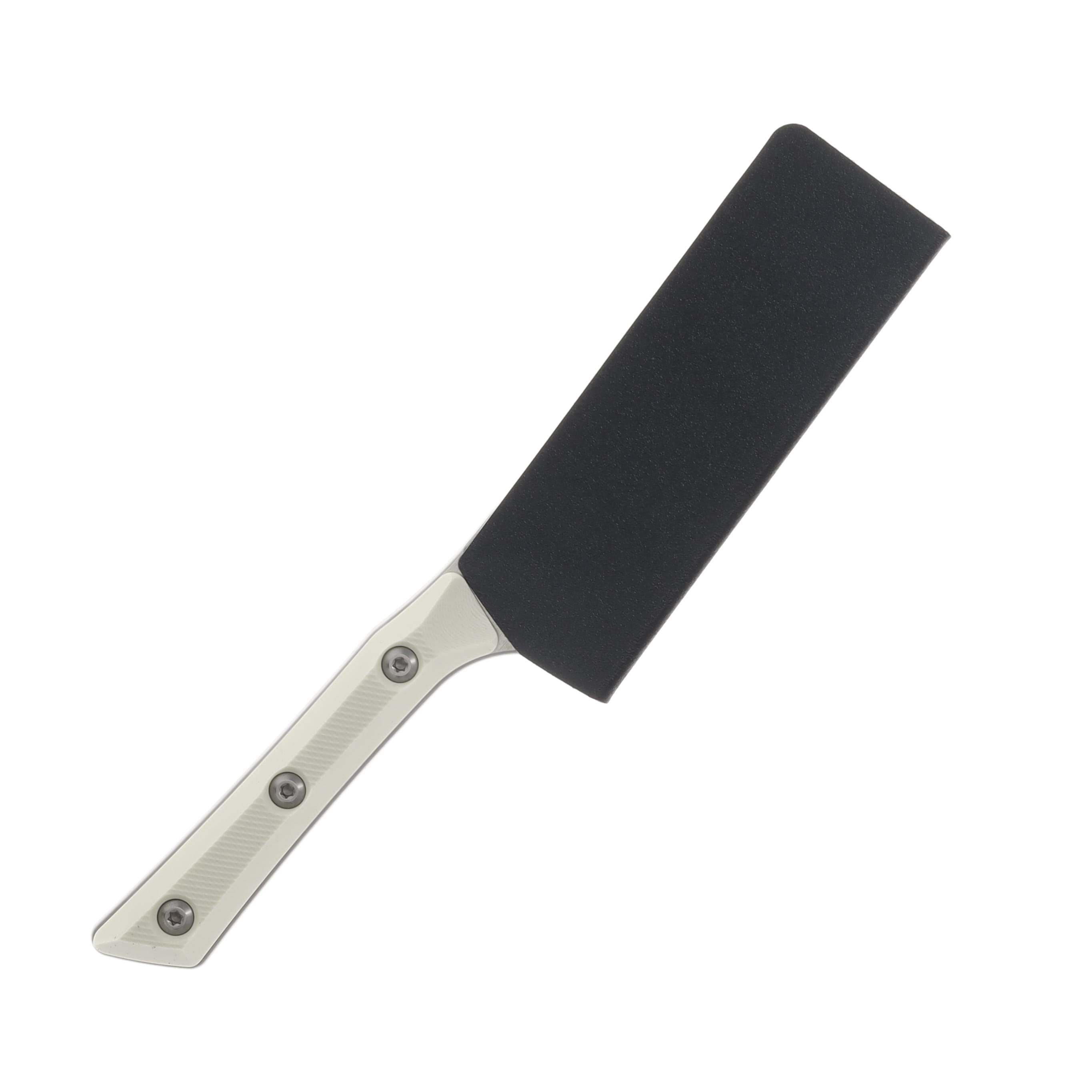 Microtech 4.2in Santoku Fixed Knife Stonewash Standard Ivory G-10 MT330010IV View 4
