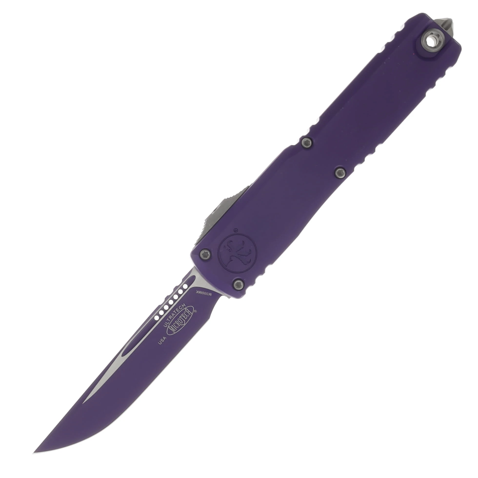 Microtech Ultratech GEN III ZBP OTF Auto S/E Standard Cerakote Purple Apocalyptic Hardware AUMT11211PUC16Z13 View 1