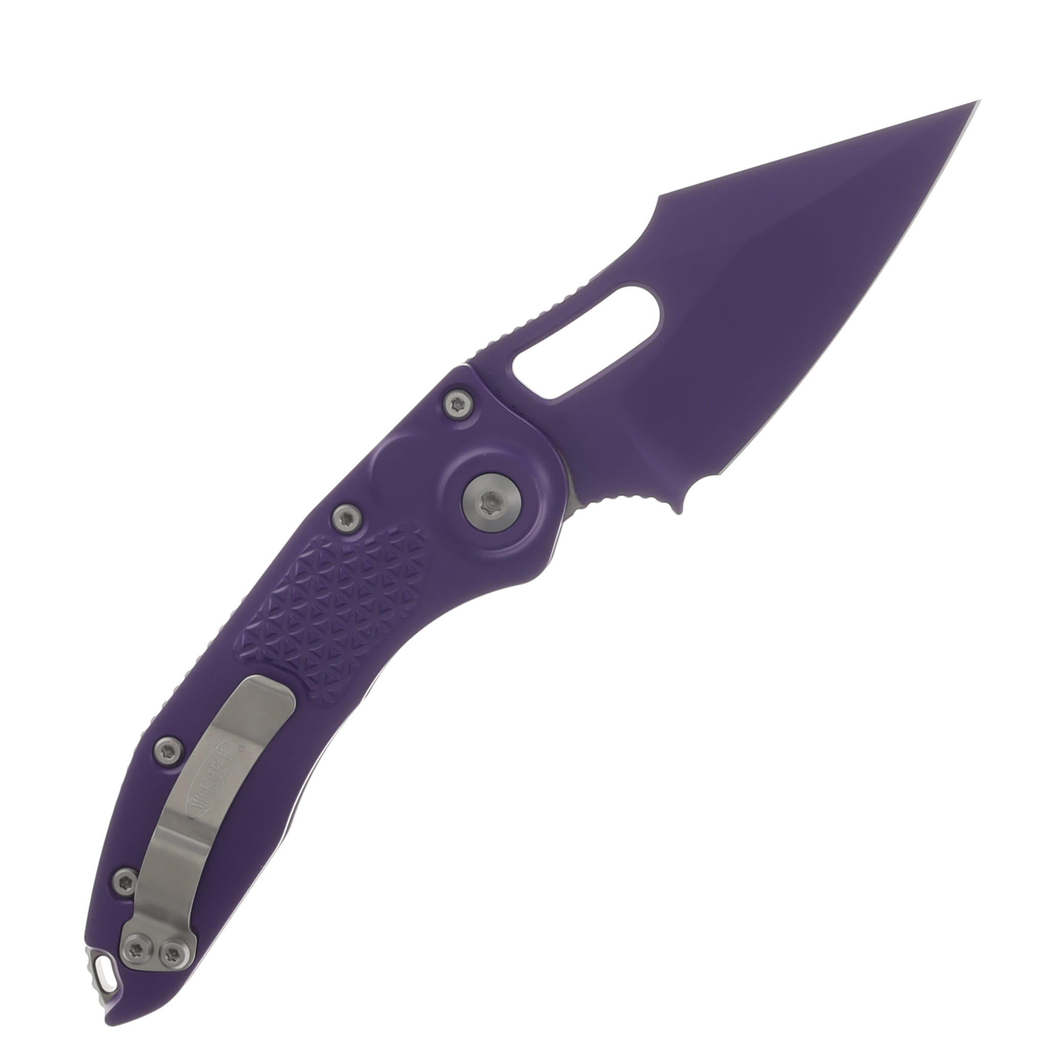 Microtech Stitch OTS Auto S/E Standard Cerakote Purple MT1691PUX16 View 2