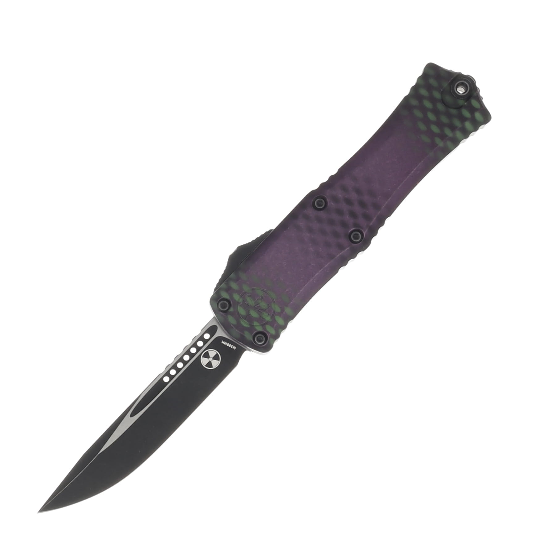 Microtech Hera II Mini OTF Auto S/E Standard Purple X-51 Signature Series AUMT1703M1PUX51S View 1