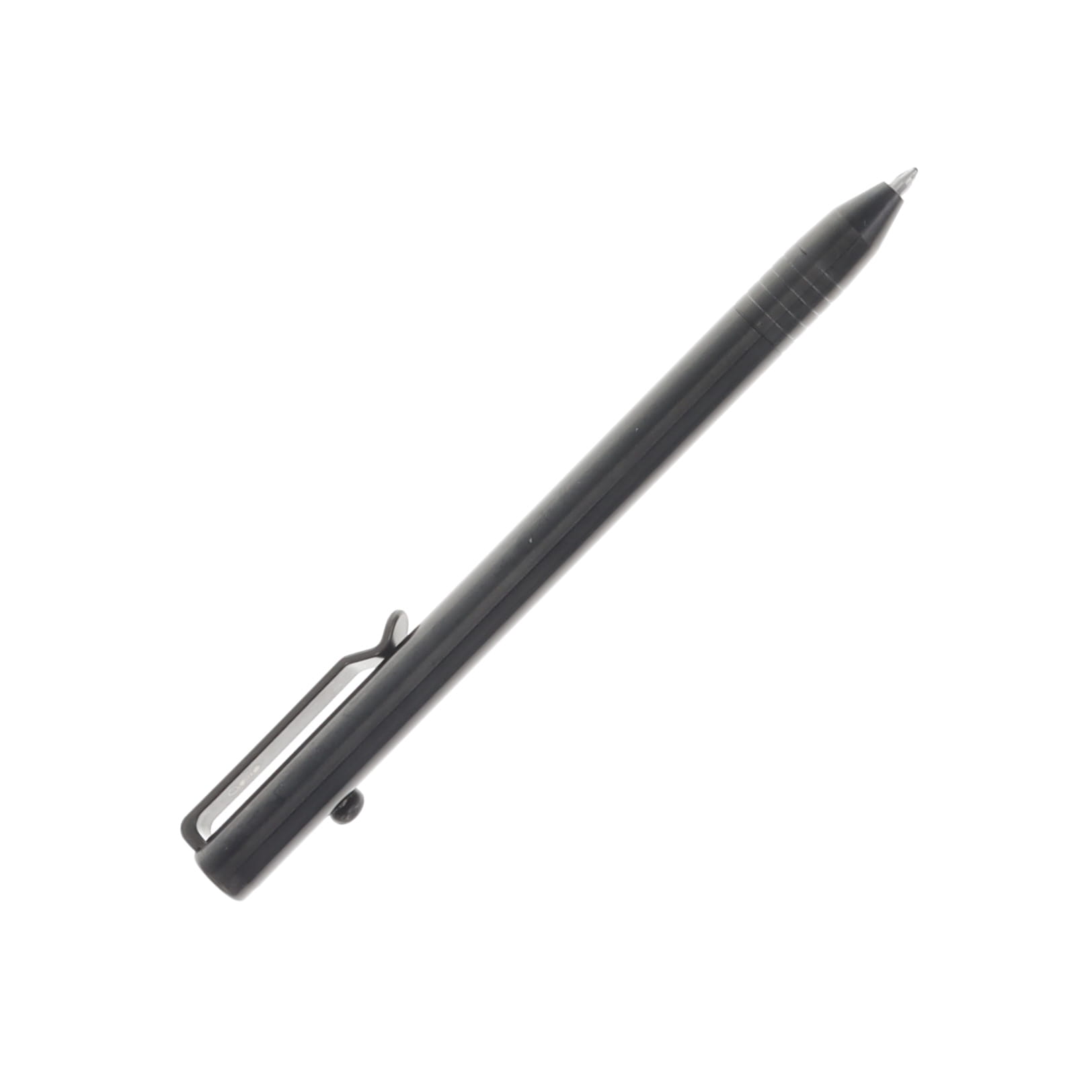Big I Design Slim Bolt Action Pen Titanium Black BIGI05 View 3