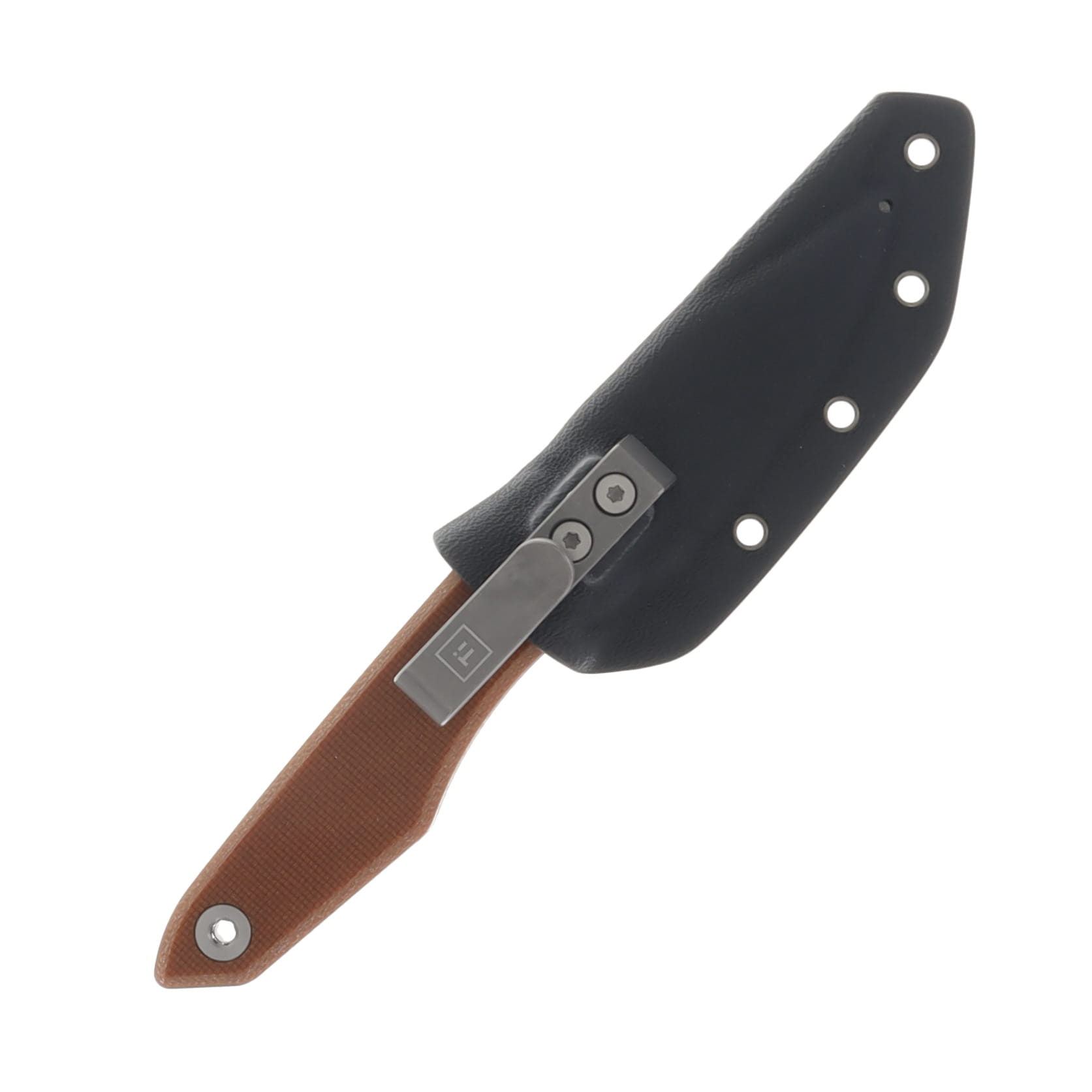 Big I Design USA Lookout Natural 2.2in. Plain Satin Drop Point BIGI24 View 4