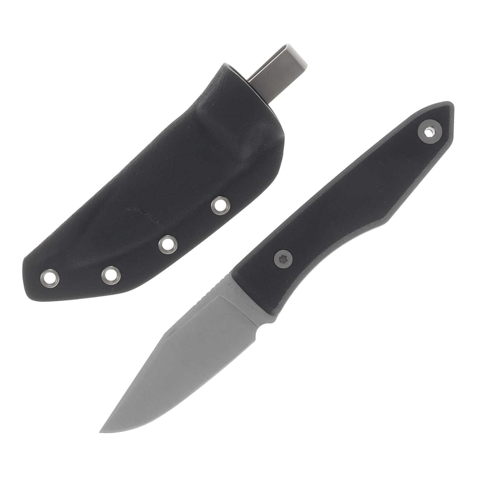 Big I Design USA Lookout G-10 2.2in. Plain Satin MagnaCut Drop Point BIGI25 View 1
