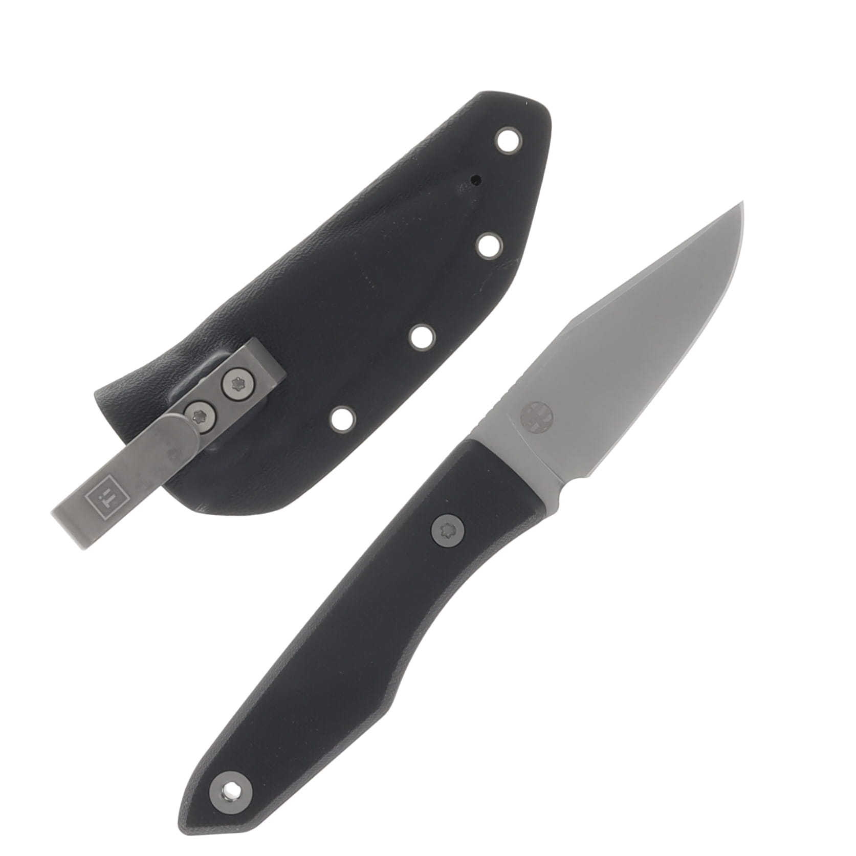 Big I Design USA Lookout G-10 2.2in. Plain Satin MagnaCut Drop Point BIGI25 View 2