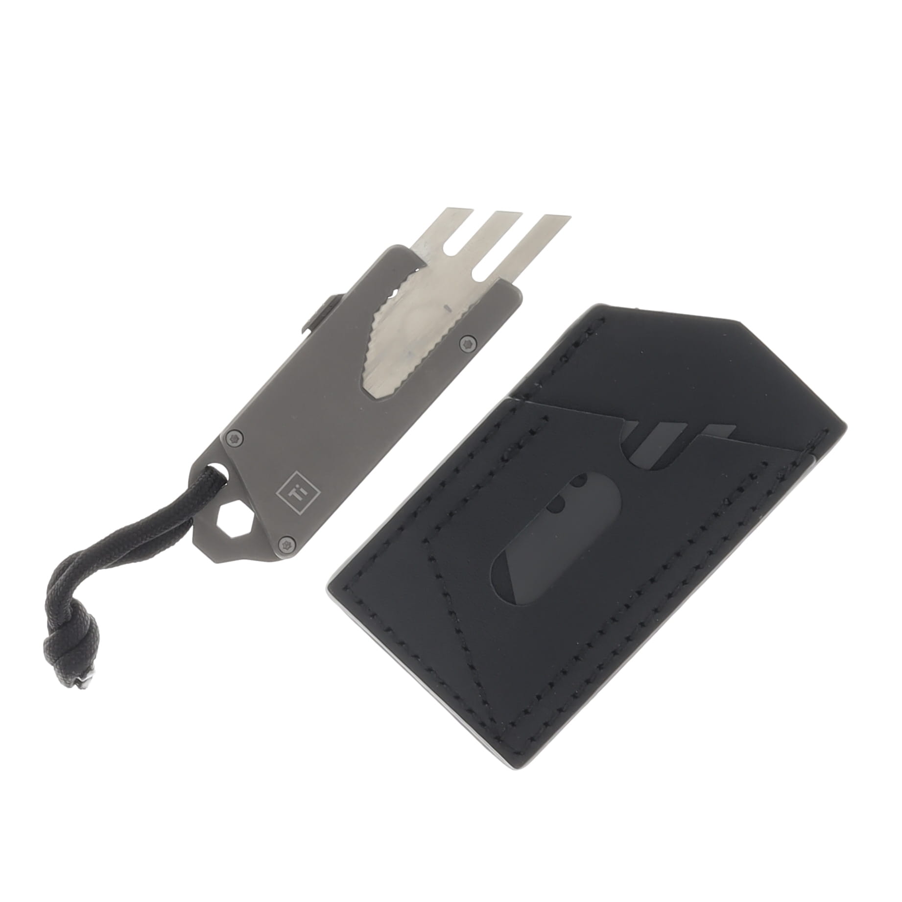 Big I Design Titanium Pocket Tool Slide Stonewashed BIGI29 View 1