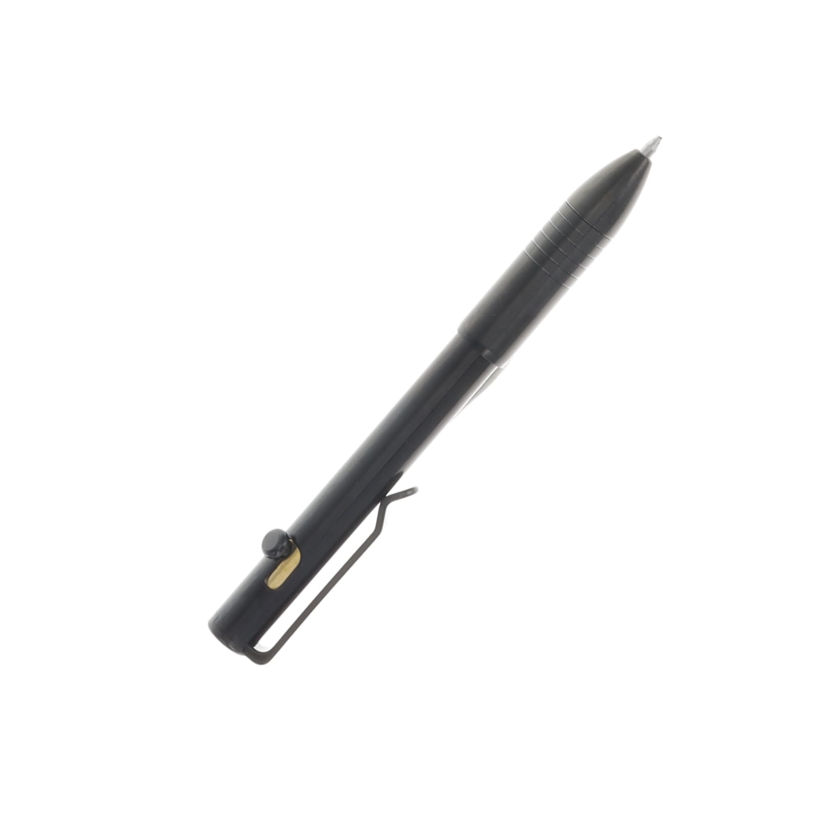 Big I Design Bolt Action Pen Titanium DLC Black BIGI34 View 4