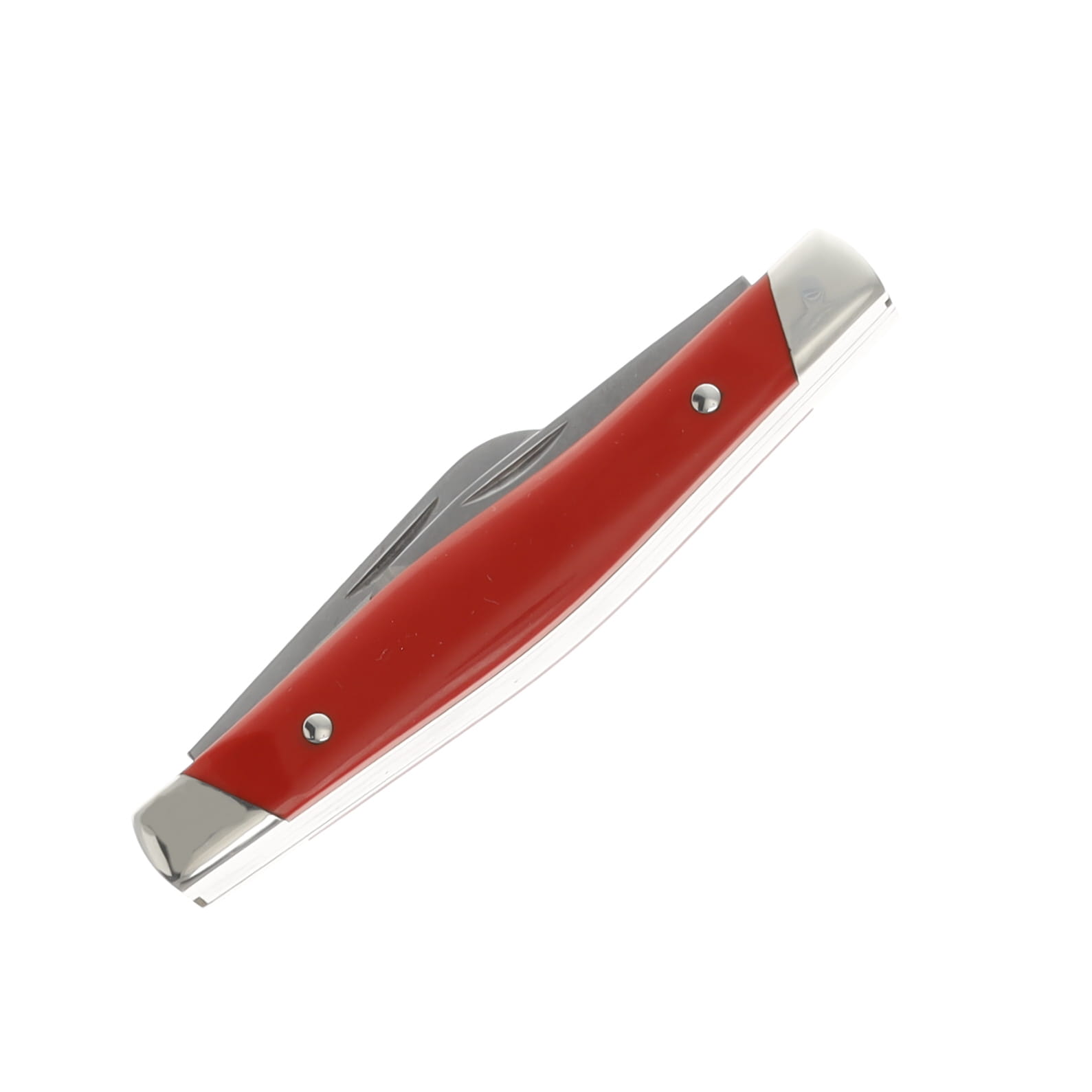 Buck 301 Stockman Folding Knife Red Composition BU14457 View 4