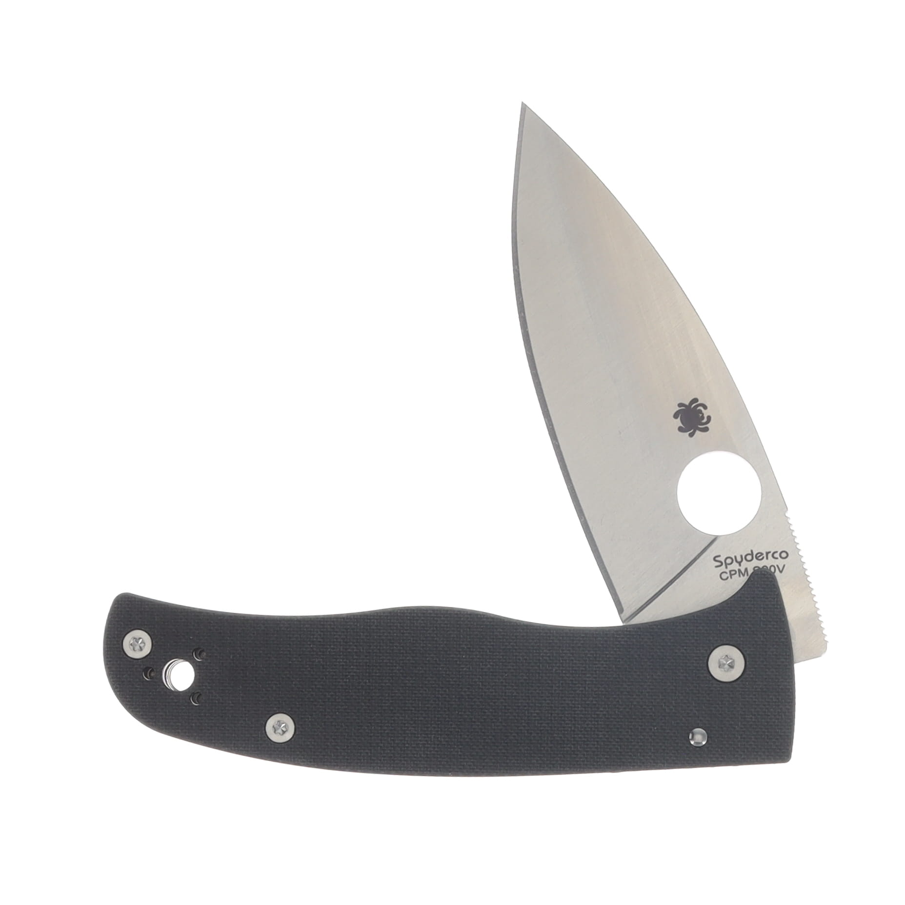 Spyderco Bodacious SPRINT RUN Folding Knife 3.63in Plain Satin Leaf SPC263CFP90V View 3