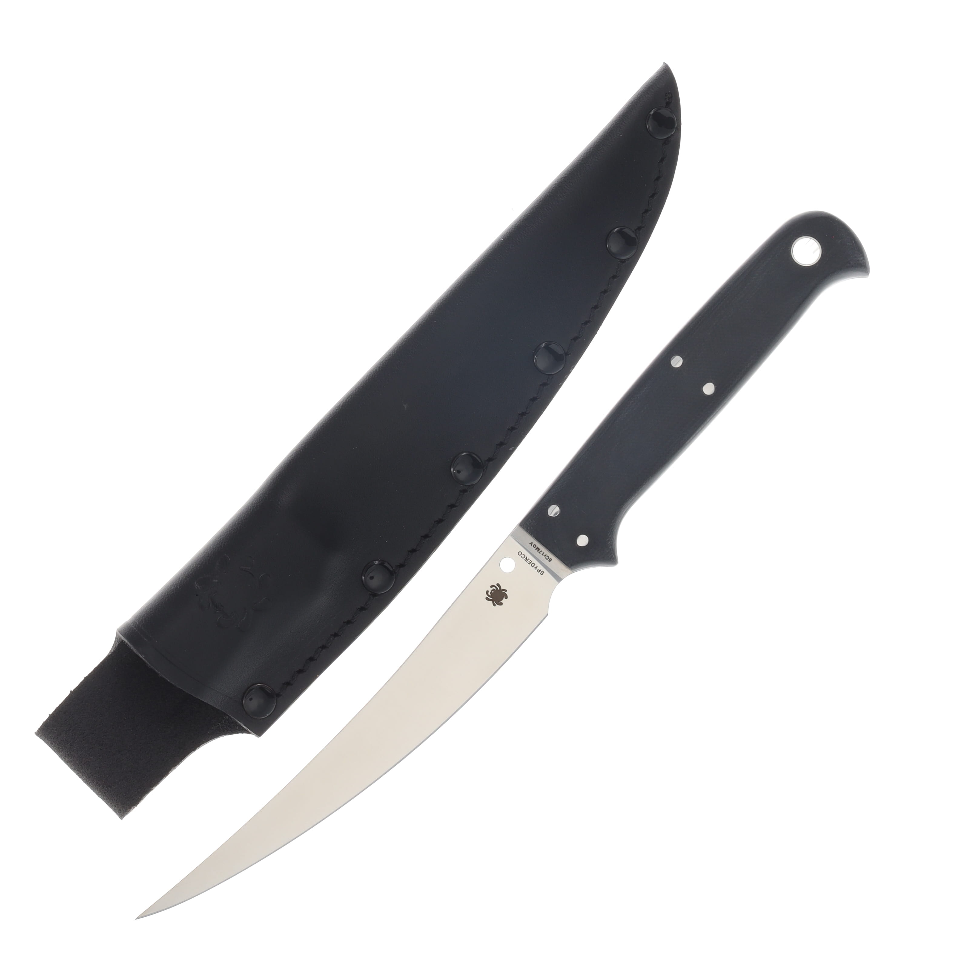 Spyderco Shelter Cove Fillet Knife 5.78in Plain Satin Fillet SPFB52GP View 1