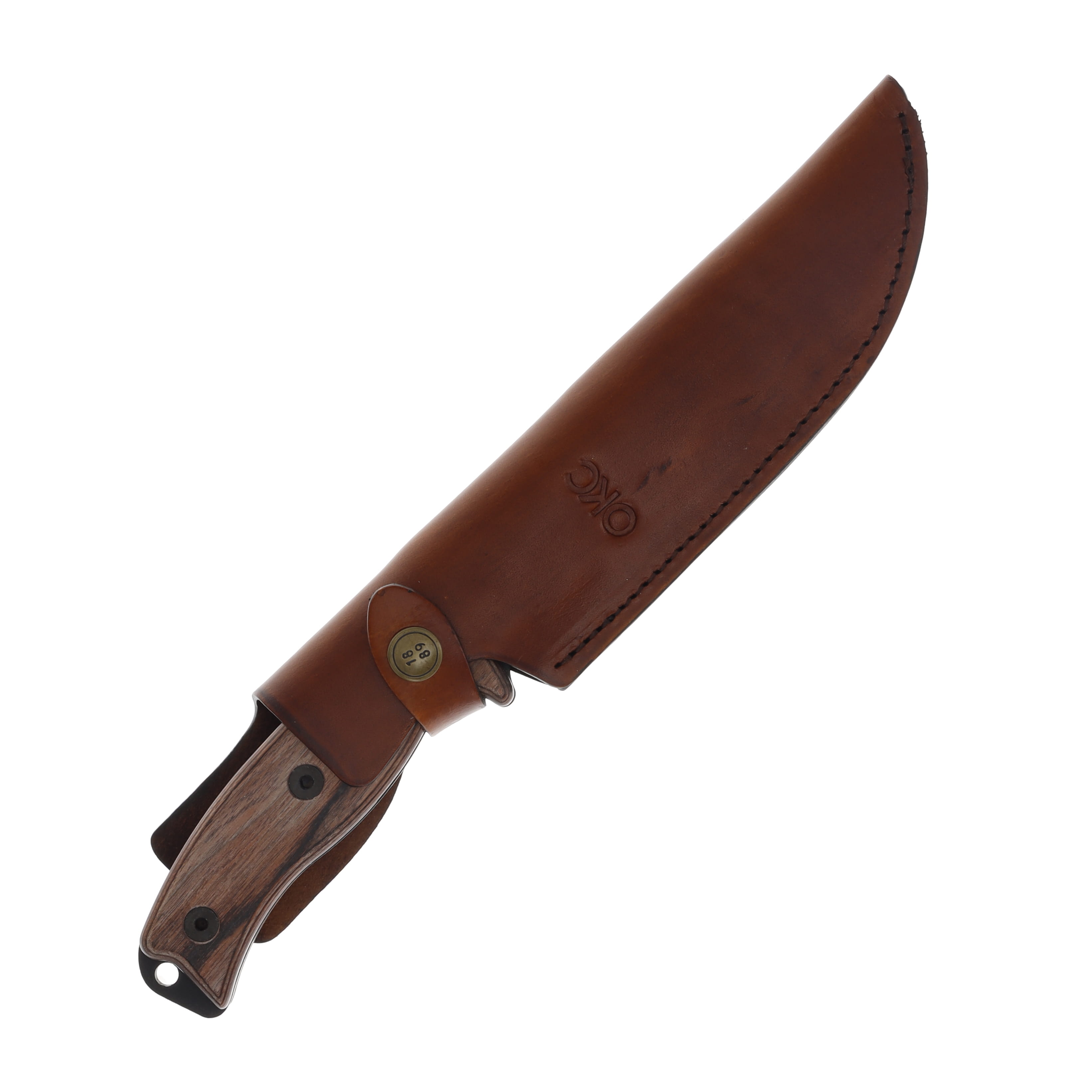 Ontario RAT-7 Adventurer Fixed Knife Laminated Wood Handle With Sheath Ontario RAT-7 Adventurer Fixed Knife Laminated Wood Handle With Sheath ON8651 View 3