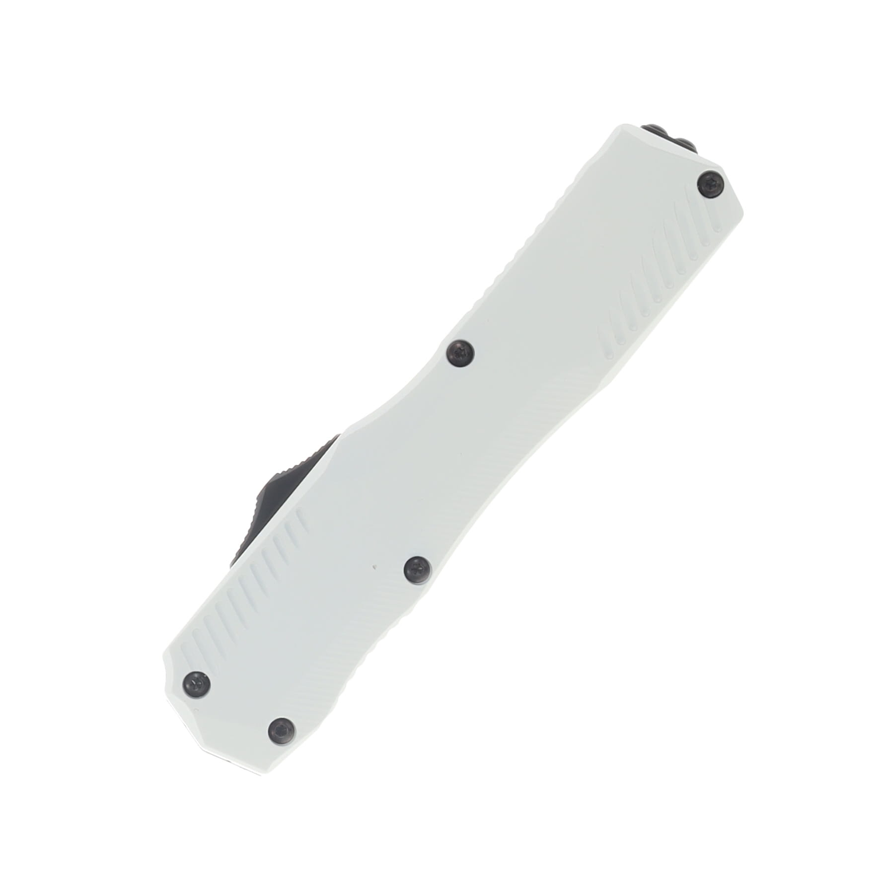 Kershaw Auto Livewire Out The Front Trooper White Handle Black Blade AUKS9000WBLK View 4