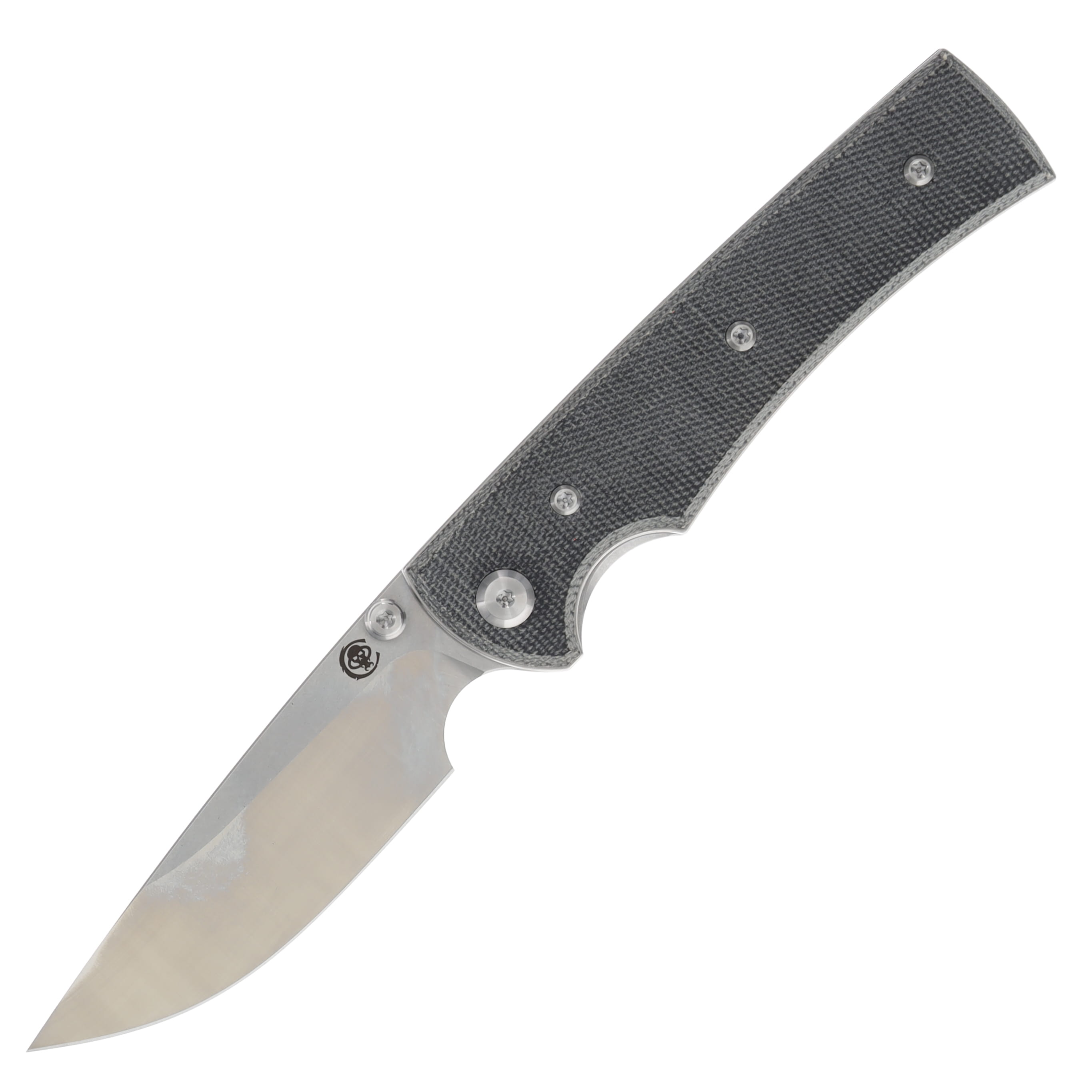 Chaves Liberation 229 Folding Knife Canvas Micarta Handle SW Drop Point Blade CHAV14312 View 1