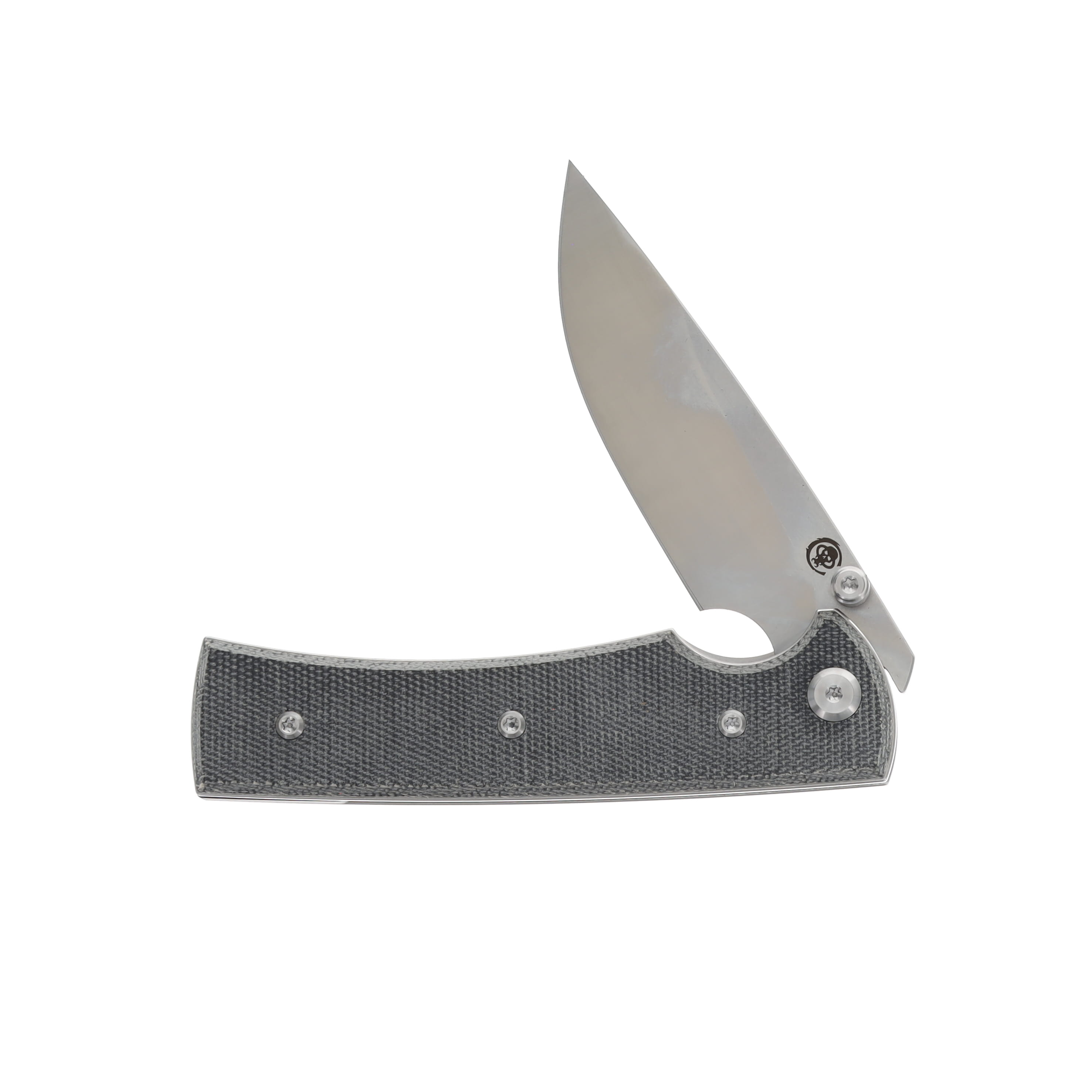 Chaves Liberation 229 Folding Knife Canvas Micarta Handle SW Drop Point Blade CHAV14312 View 3