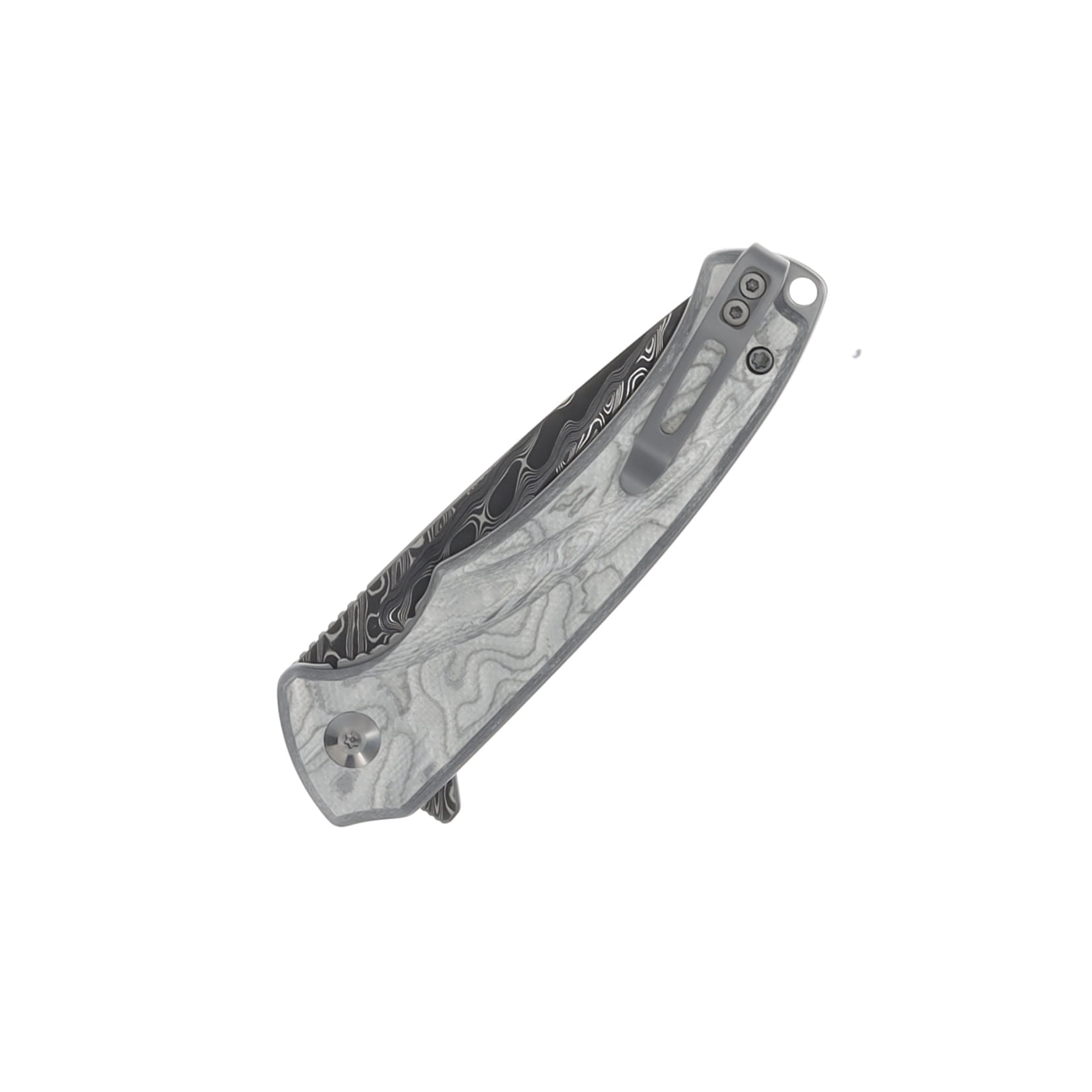 CIVIVI Voidflare Folding Knife Gray 2.92in Plain Drop Point C24040-DS1 View 4