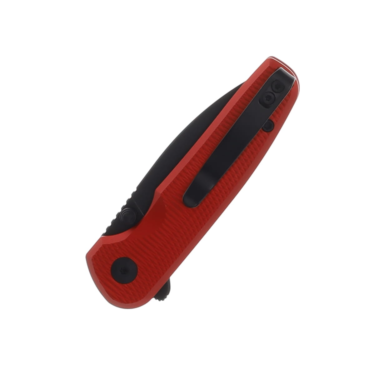 CIVIVI Mini Shakan Red Ripple 2.48in Plain Black Stonewash Drop Point C20052F-2 View 4