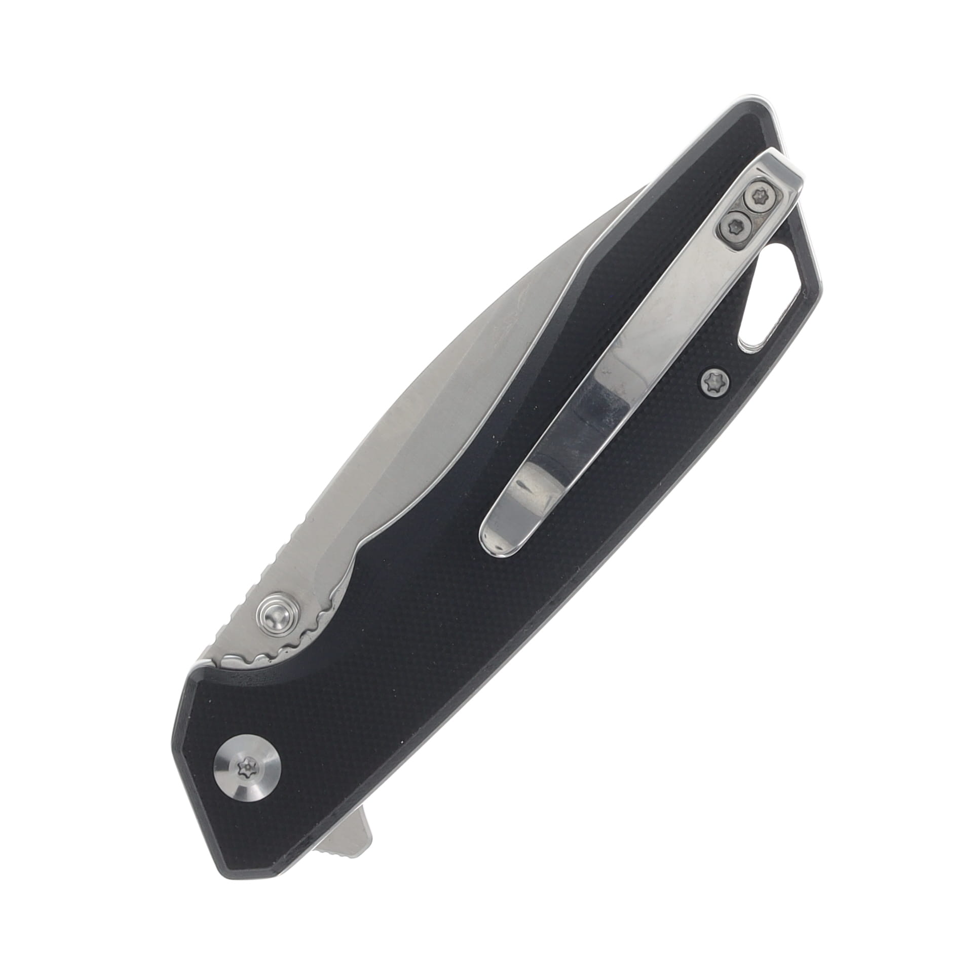 SENCUT Stratex Folding Knife 3.17in Plain Satin Drop Point S25055-1 View 6