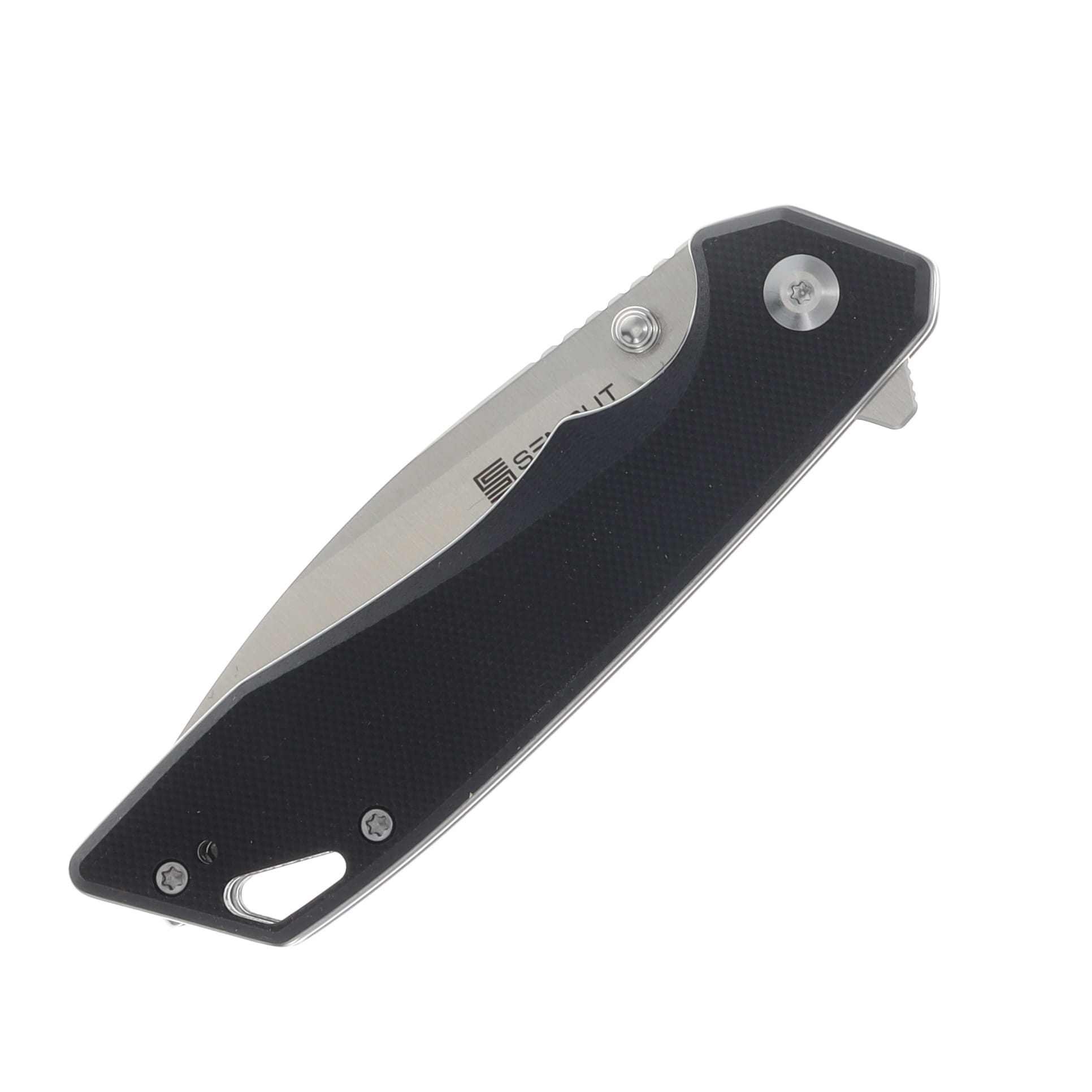 SENCUT Stratex Folding Knife 3.17in Plain Satin Drop Point S25055-1 View 5
