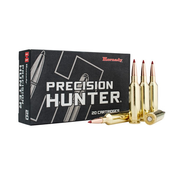 Hornady Ammo Precision Hunter 22 Creedmoor Rifle Ammo Brass Centerfire 80 Grain ELD-X BTPT 83412 View 2