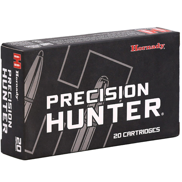 Hornady Ammo Precision Hunter 22 Creedmoor Rifle Ammo Brass Centerfire 80 Grain ELD-X BTPT 83412 View 1