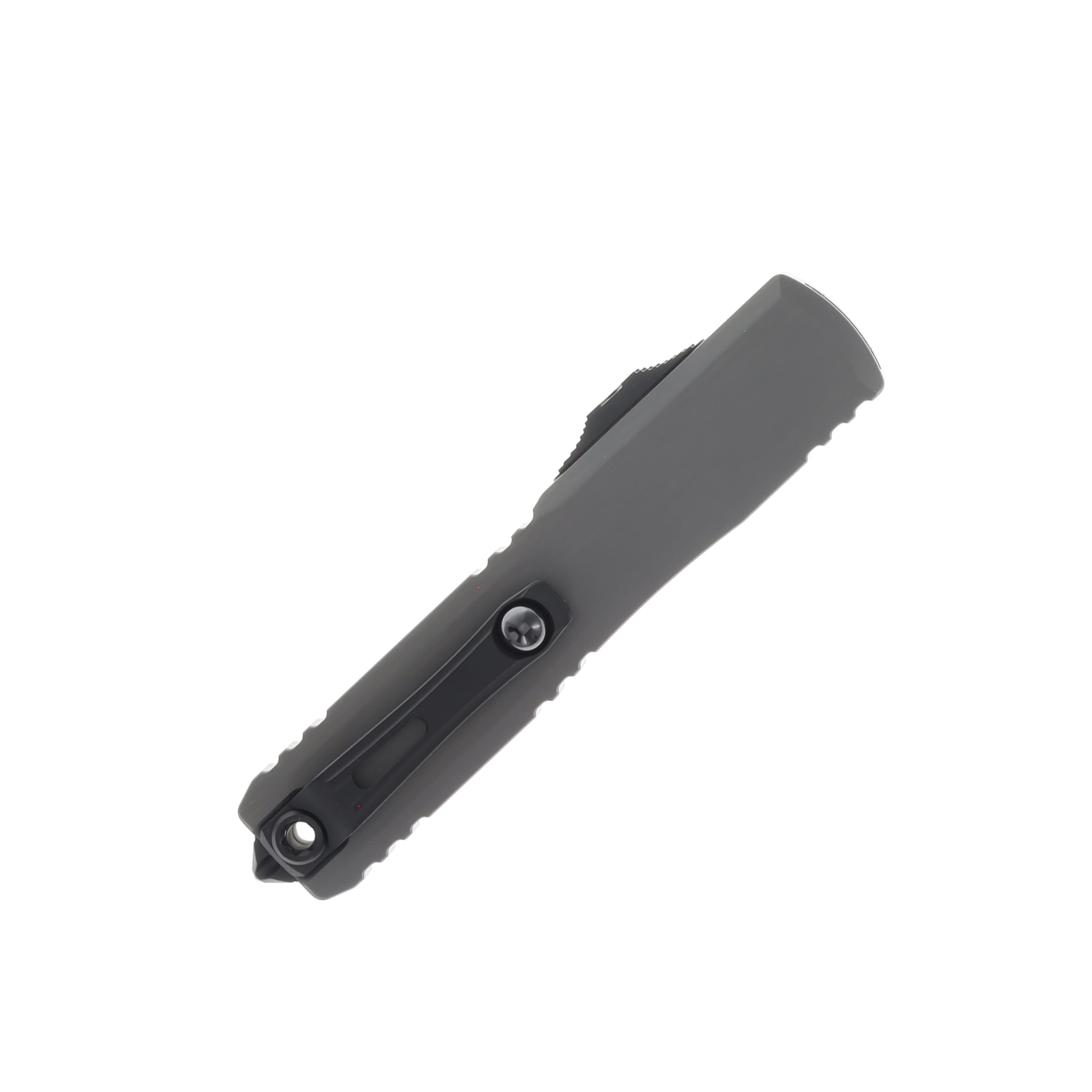 Microtech Ultratech ZBP S/E OTF Knife Natural Clear Black Drop Point AUMT11211NC View 3