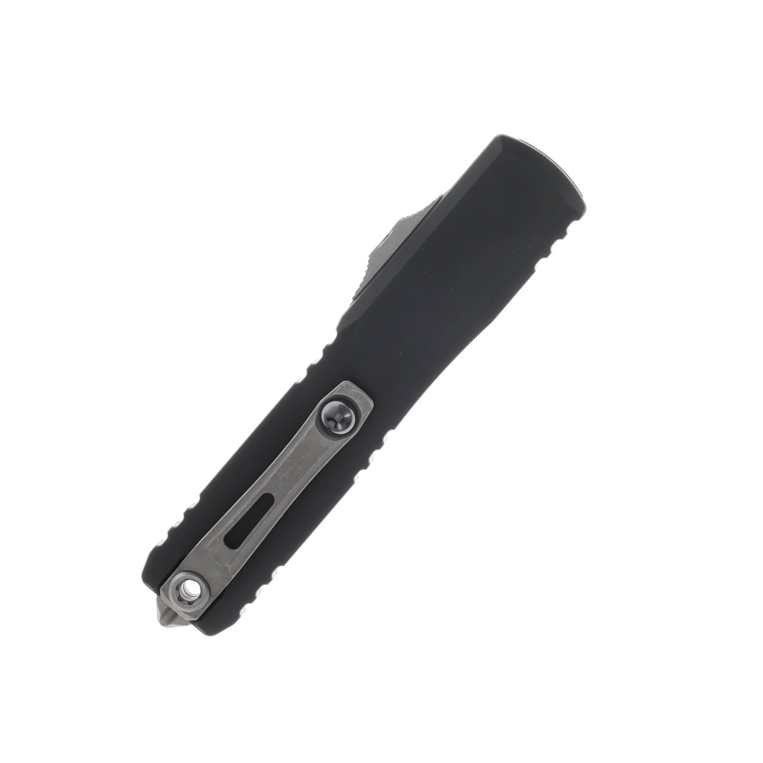 Microtech Ultratech Gen IV D/E OTF Automatic Knife Black Apoc Dagger AUMT1122410AP View 3