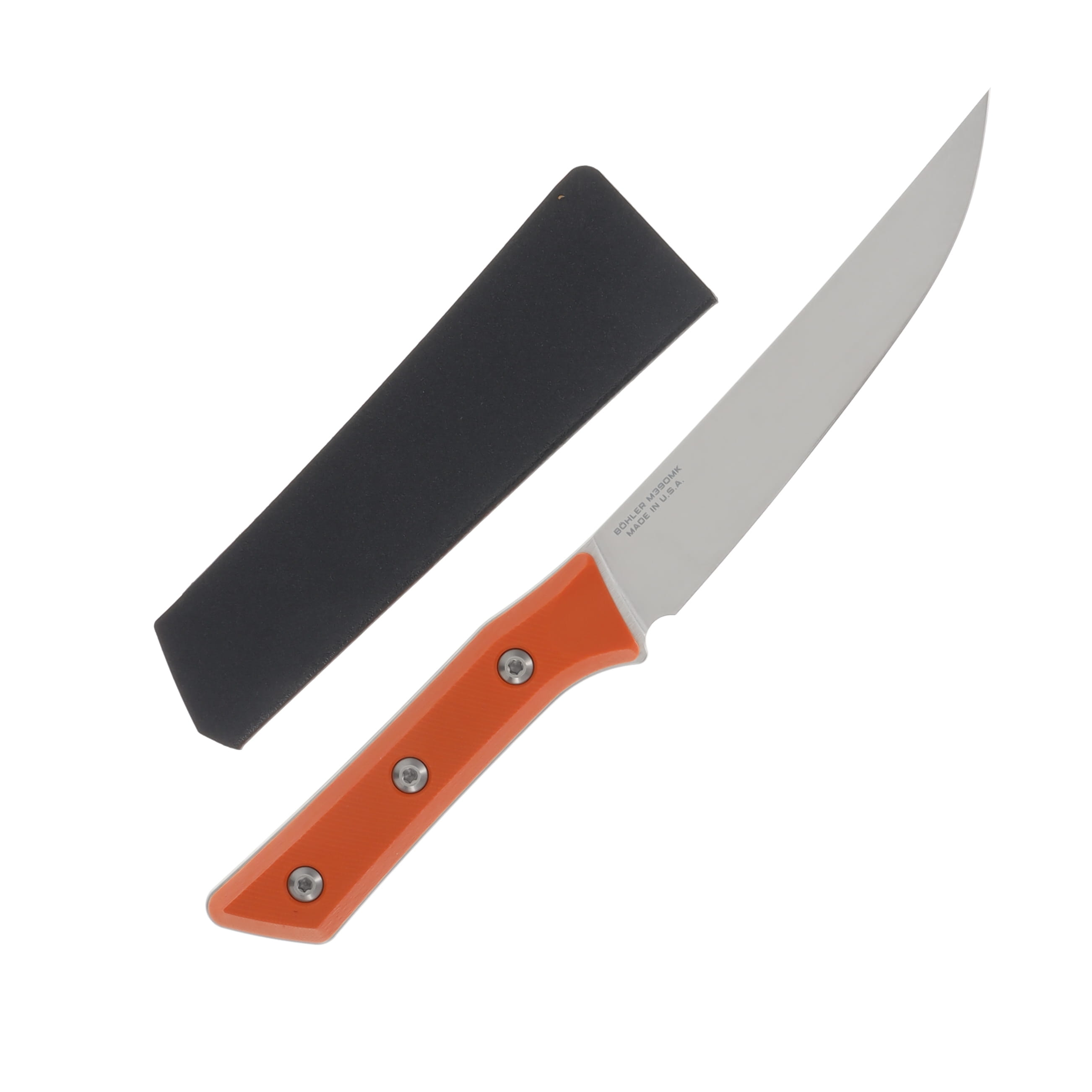 Microtech Boning Knife Ember 6.12in Plain Stonewash Boning MT310010EM View 2