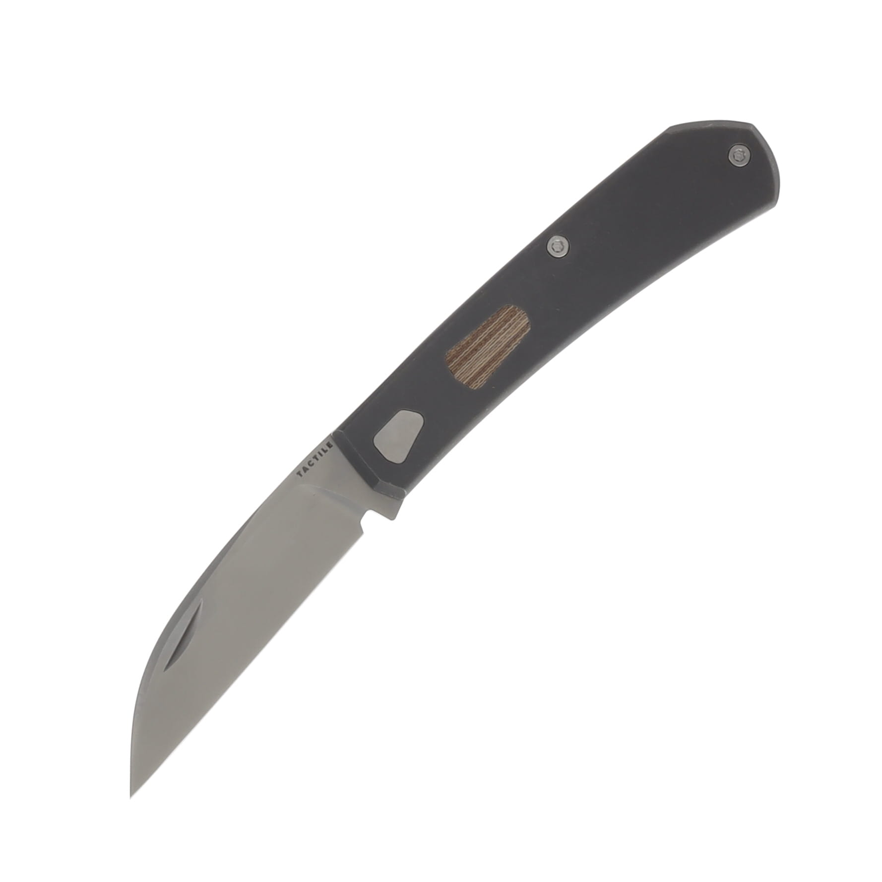 Tactile Wharncliffe Ranger Folding Knife Magnacut/Original Natural Westinghouse Micarta Jared Oeser Design 20-WR-MCDB-BGVM View 1
