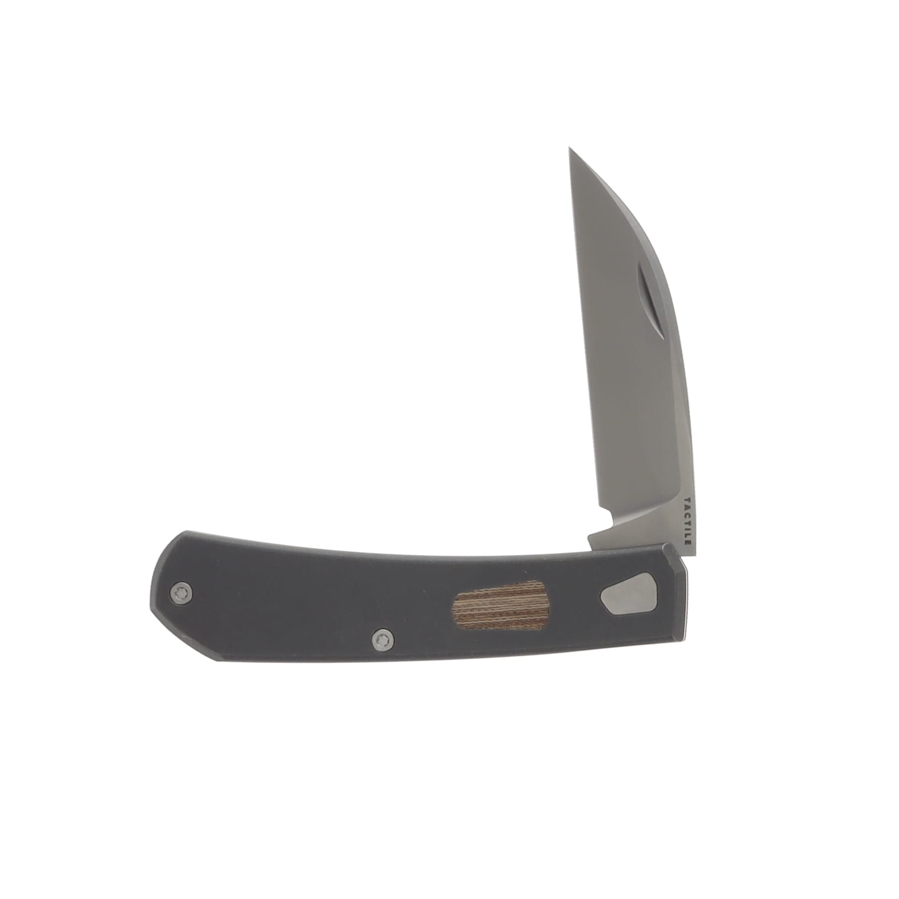 Tactile Wharncliffe Ranger Folding Knife Magnacut/Original Natural Westinghouse Micarta Jared Oeser Design 20-WR-MCDB-BGVM View 3