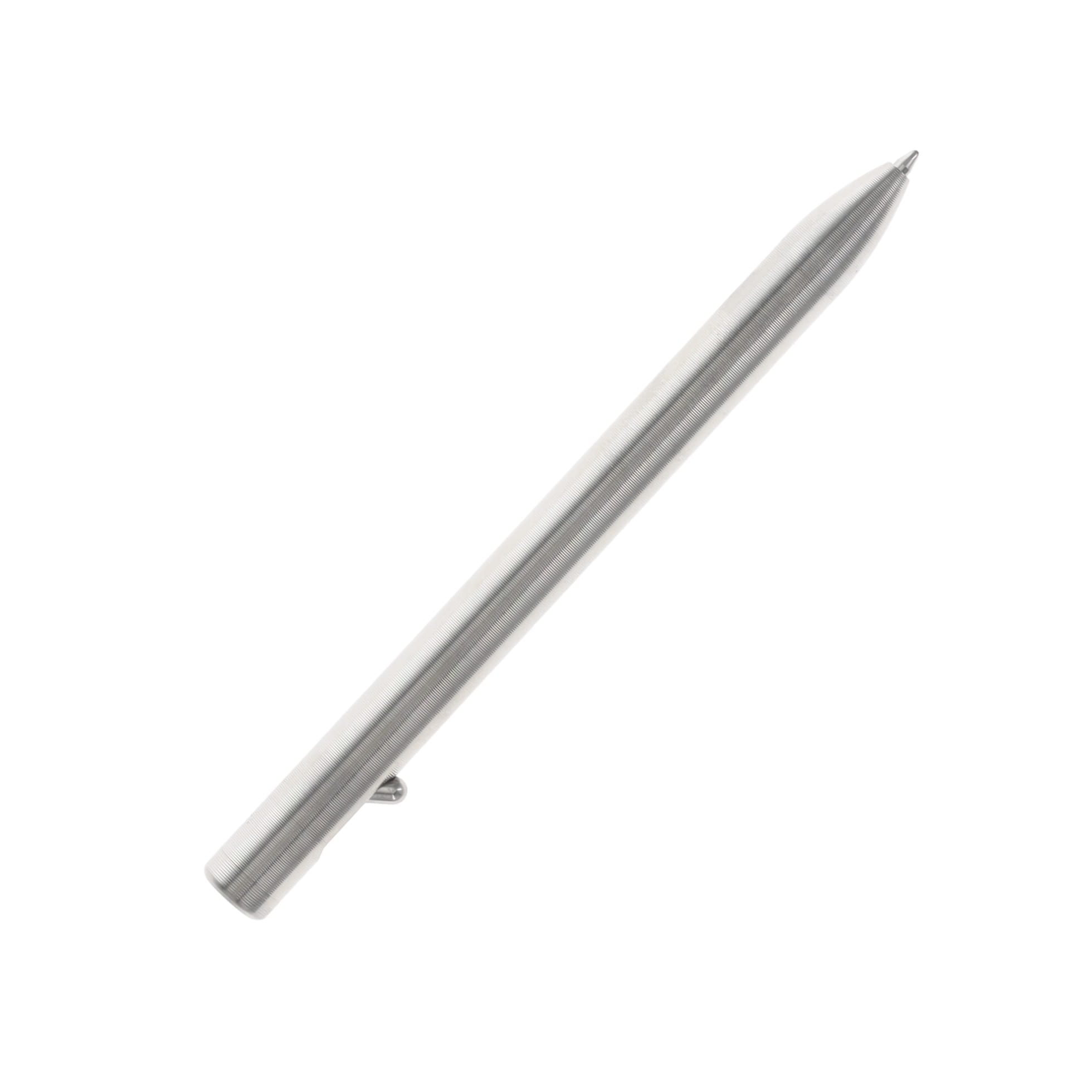 Tactile Turn Switch Pen Short 5.25" Machined Titanium 10-ST2-TTM-TTM View 4