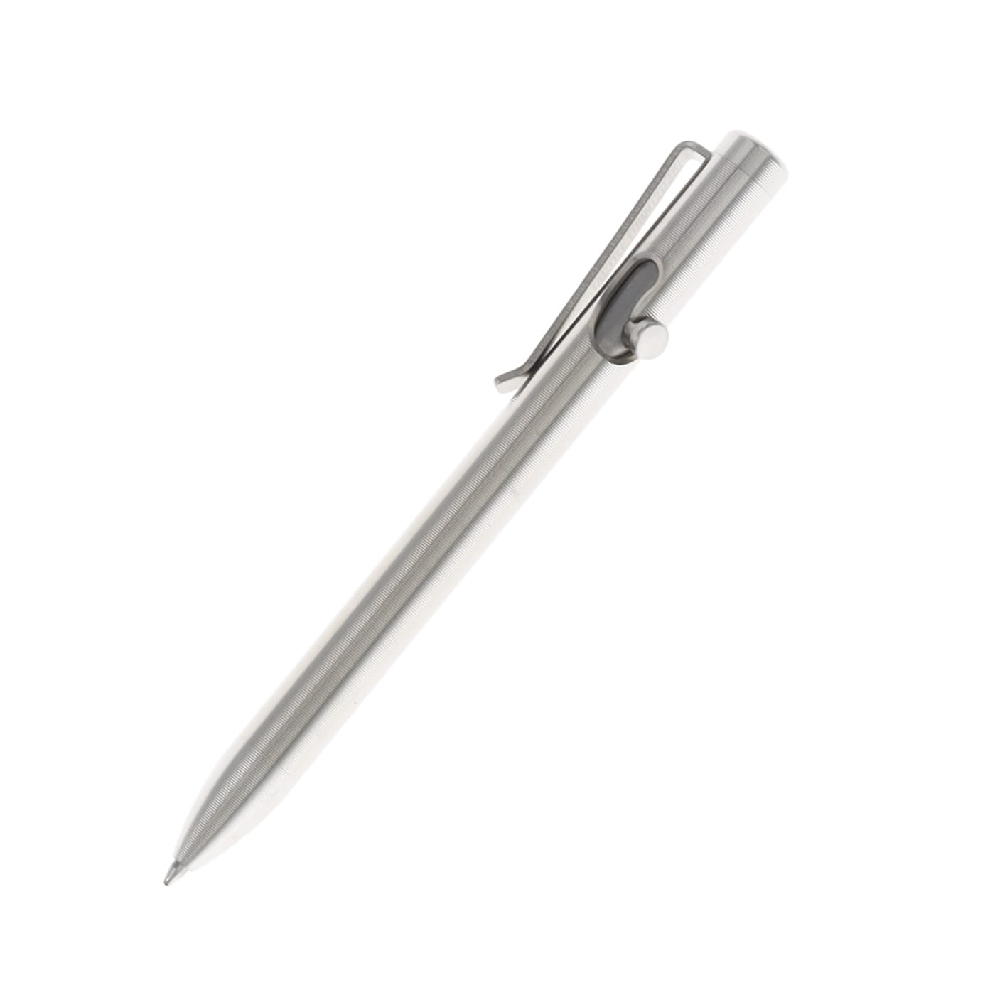 Tactile Turn Bolt Action Pen Short 5.1" Titanium 10-BA2-TTM-TTM View 4