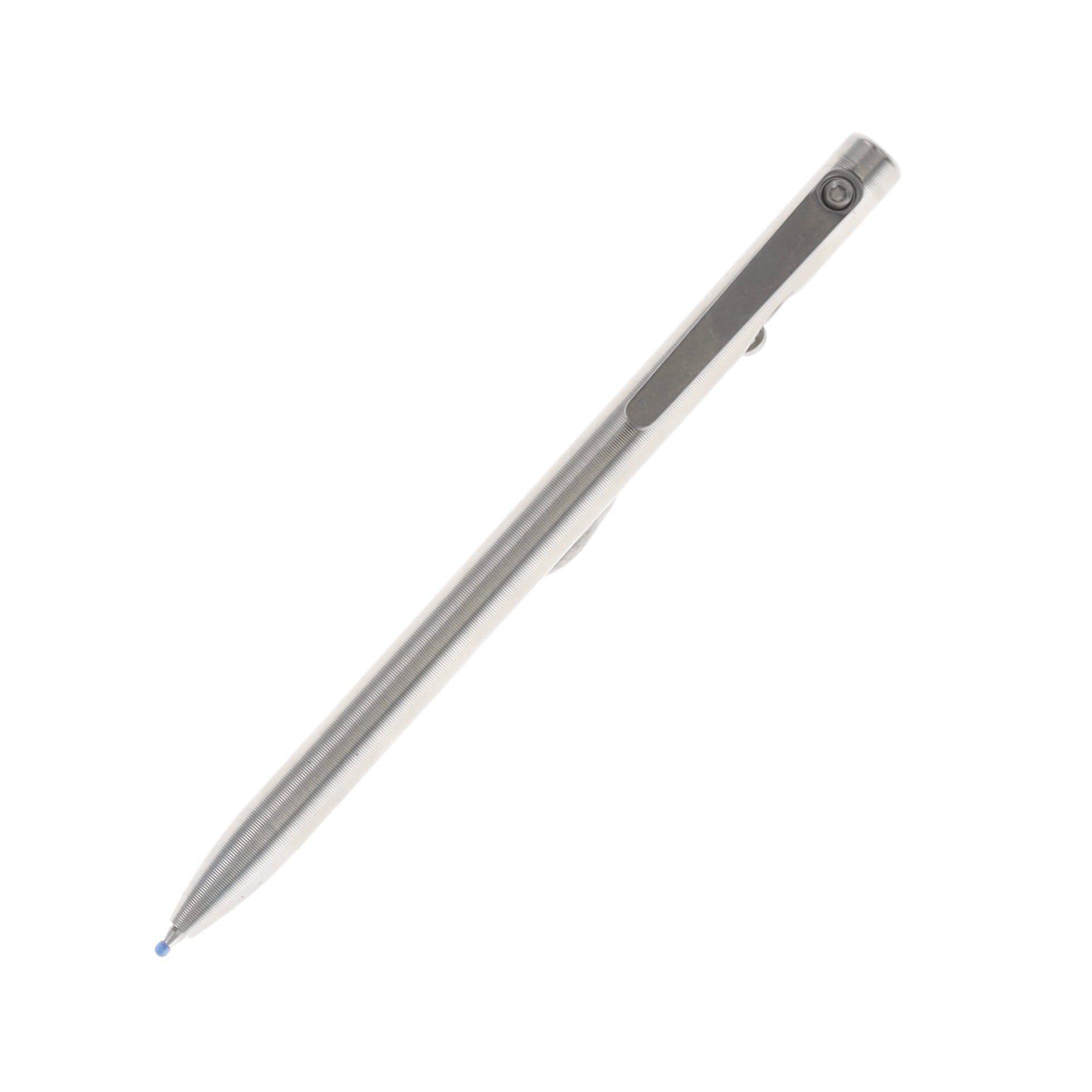 Tactile Turn Slim Bolt Action Pen Standard 5.6" Titanium 10-SB1-TTM-TTM View 3