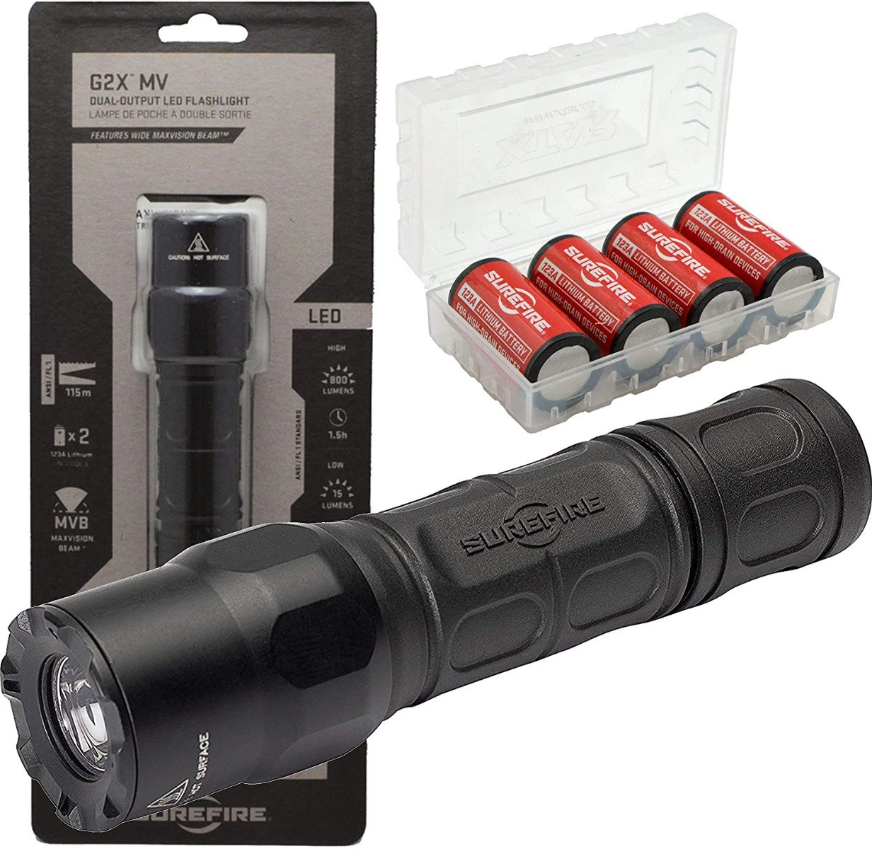 Surefire G2XMV Combatlight 800 Lumen G2XMV View 1